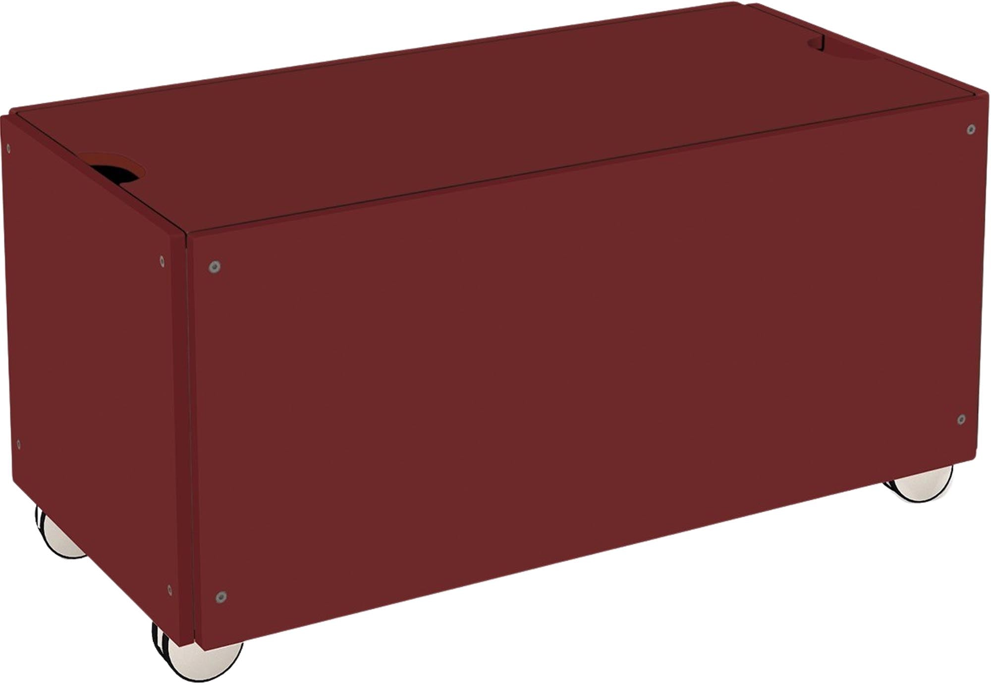 Eleganter Bettkasten mit Deckel von Müller Möbelwerkstätten, ideal für die ordentliche und platzsparende Lagerung von Bettwäsche und mehr.
