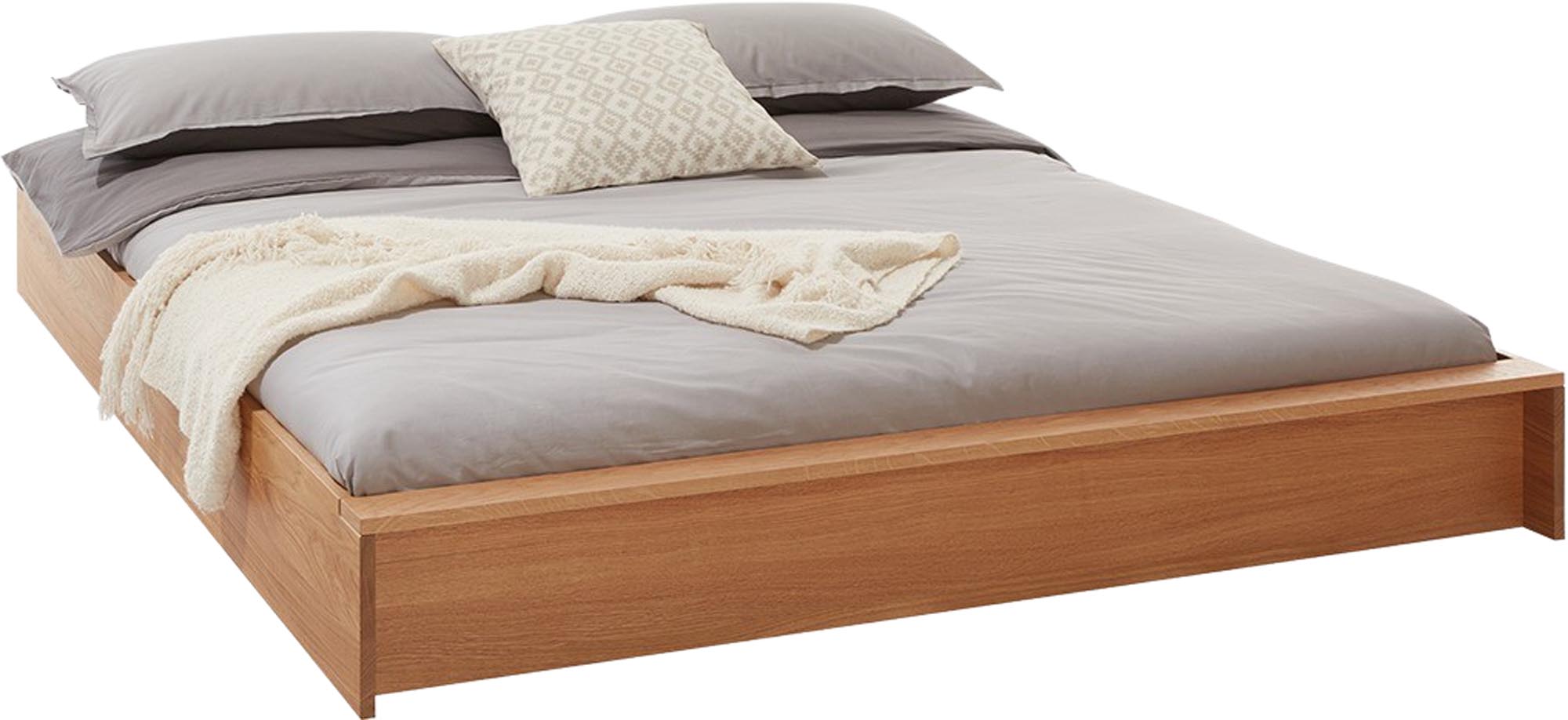 Elegantes FLAI Doppelbett von Müller Möbelwerkstätten, das durch seine schlichte Ästhetik und hervorragende Verarbeitung besticht.