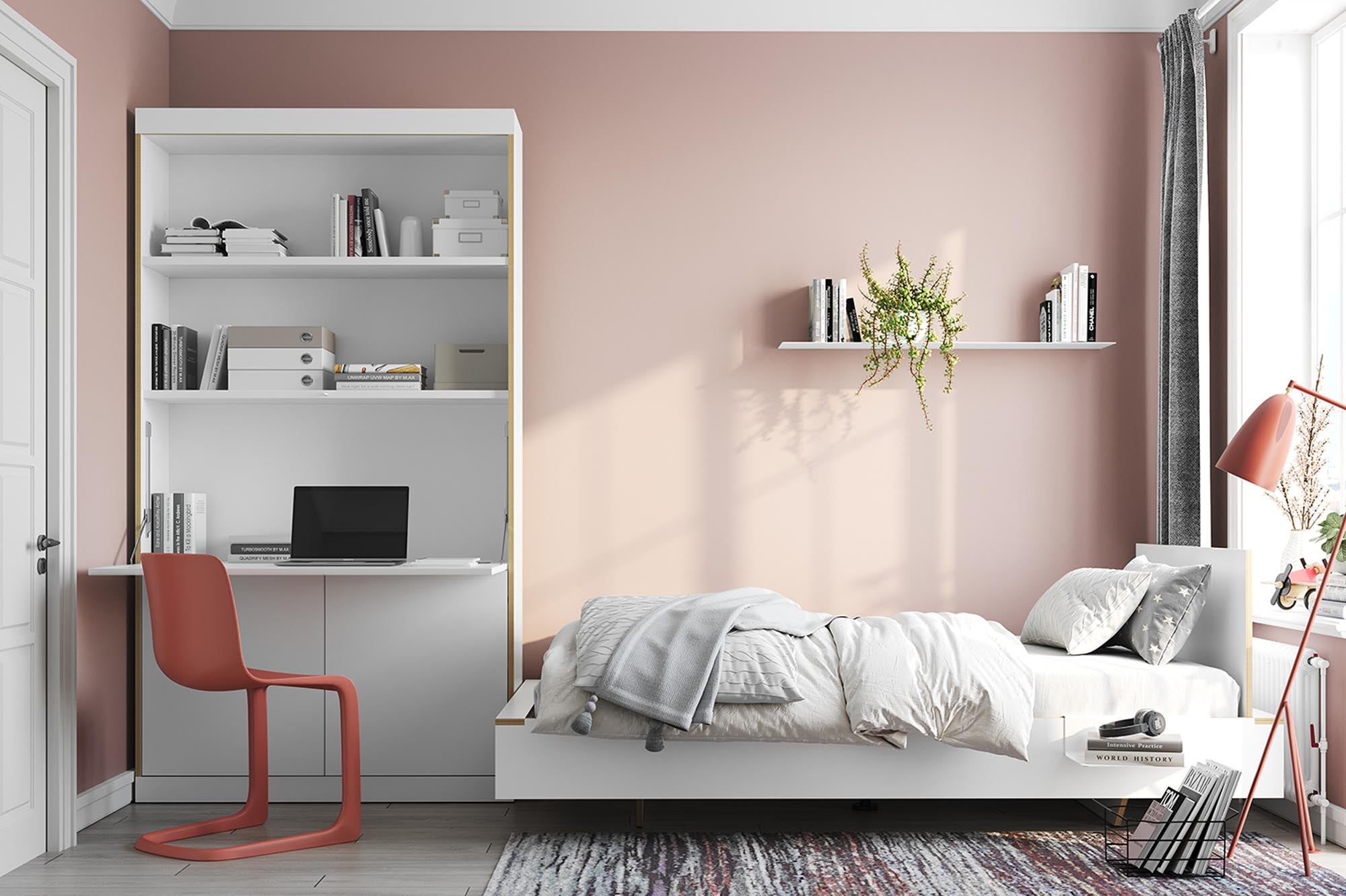 Eleganter FLAI Sekretär von Müller Möbelwerkstätten, perfekt für das Home Office, vereint modernes Design mit praktischen Stauraumlösungen.