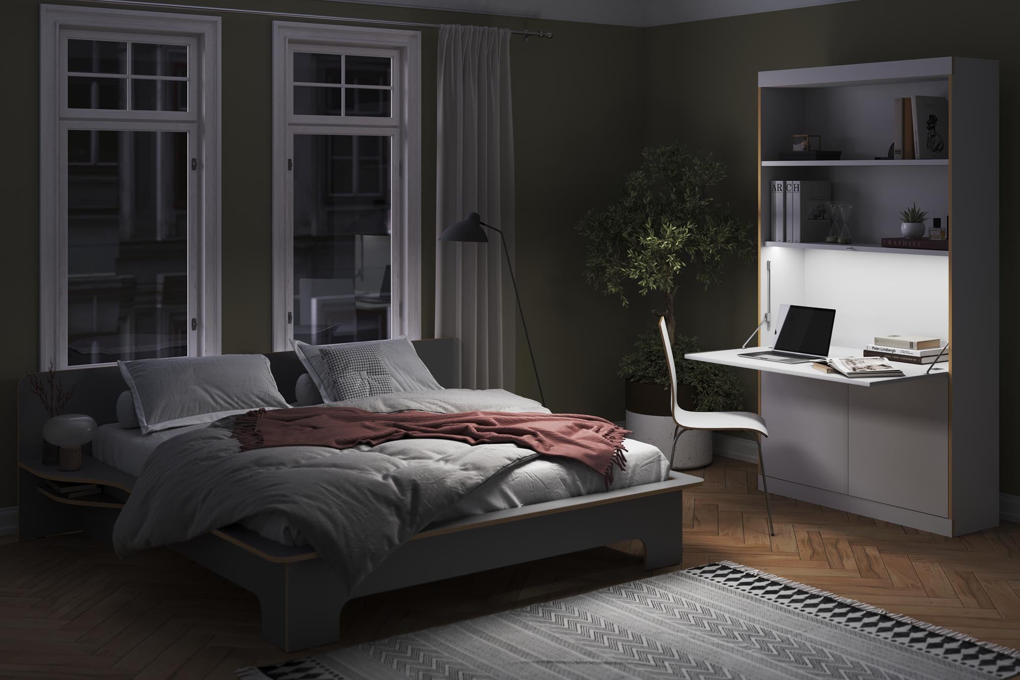 Eleganter Sekretär FLAI von Müller Möbelwerkstätten: Stilvolles Design und praktische Funktionen für Ihr Home Office.