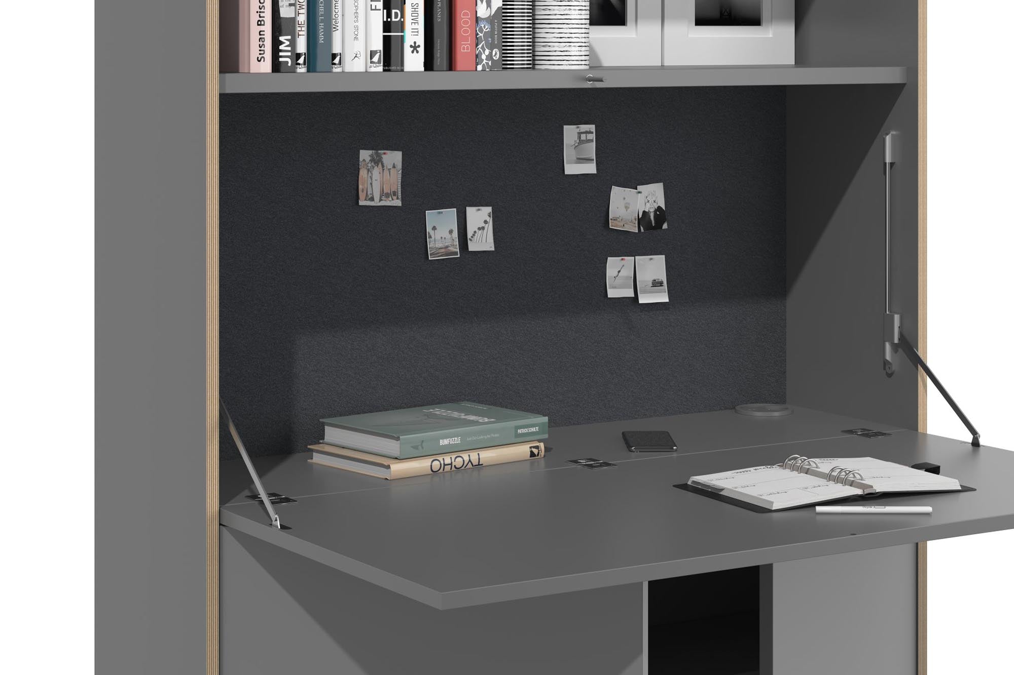FLAI Home Office hoch von Müller Möbelwerkstätten: Elegante Lösung für produktives Arbeiten im modernen Zuhause.