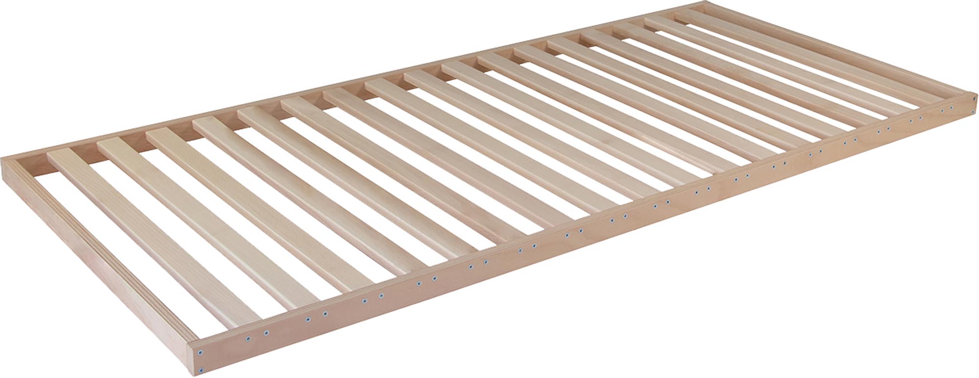 Robuster Lattenrost für Schwerlastanwendungen, ideal für hohe Belastungen und optimalen Schlafkomfort.