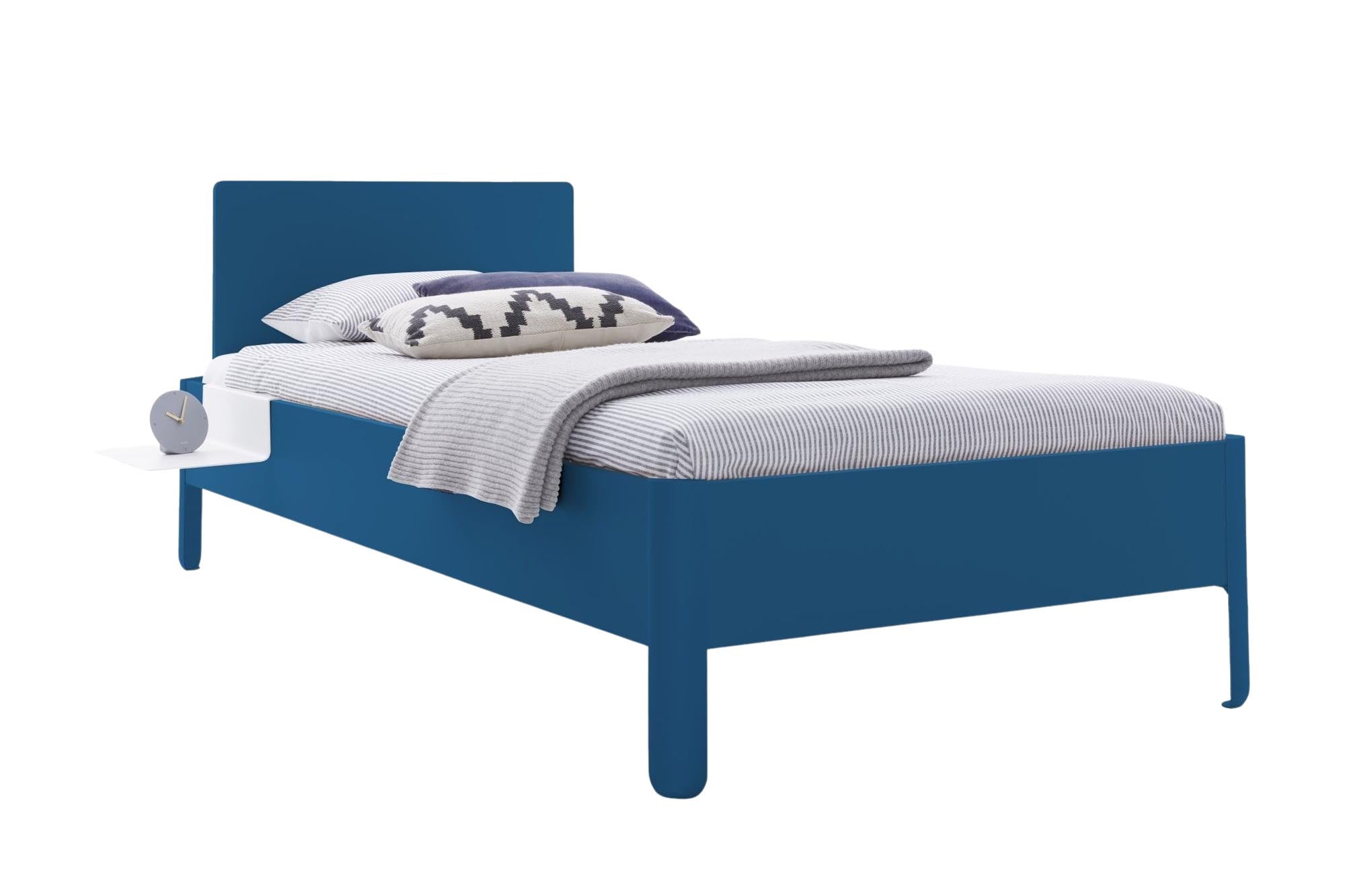 Modernes Nait Einzelbett 120 cm mit elegantem Kopfteil von Müller Möbelwerkstätten – ideal für stilvolle Schlafzimmergestaltung.