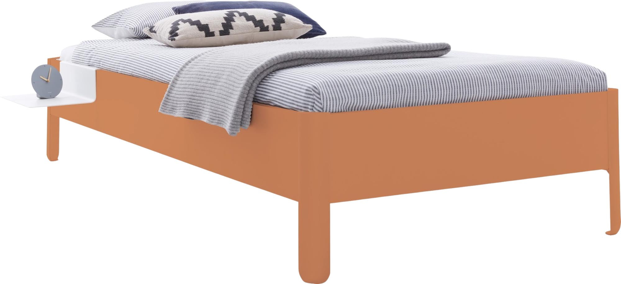 Das Nait Einzelbett 100 von Müller Möbelwerkstätten vereint elegantes Design mit Funktionalität und bietet optimalen Schlafkomfort für jedes Schlafzimmer.
