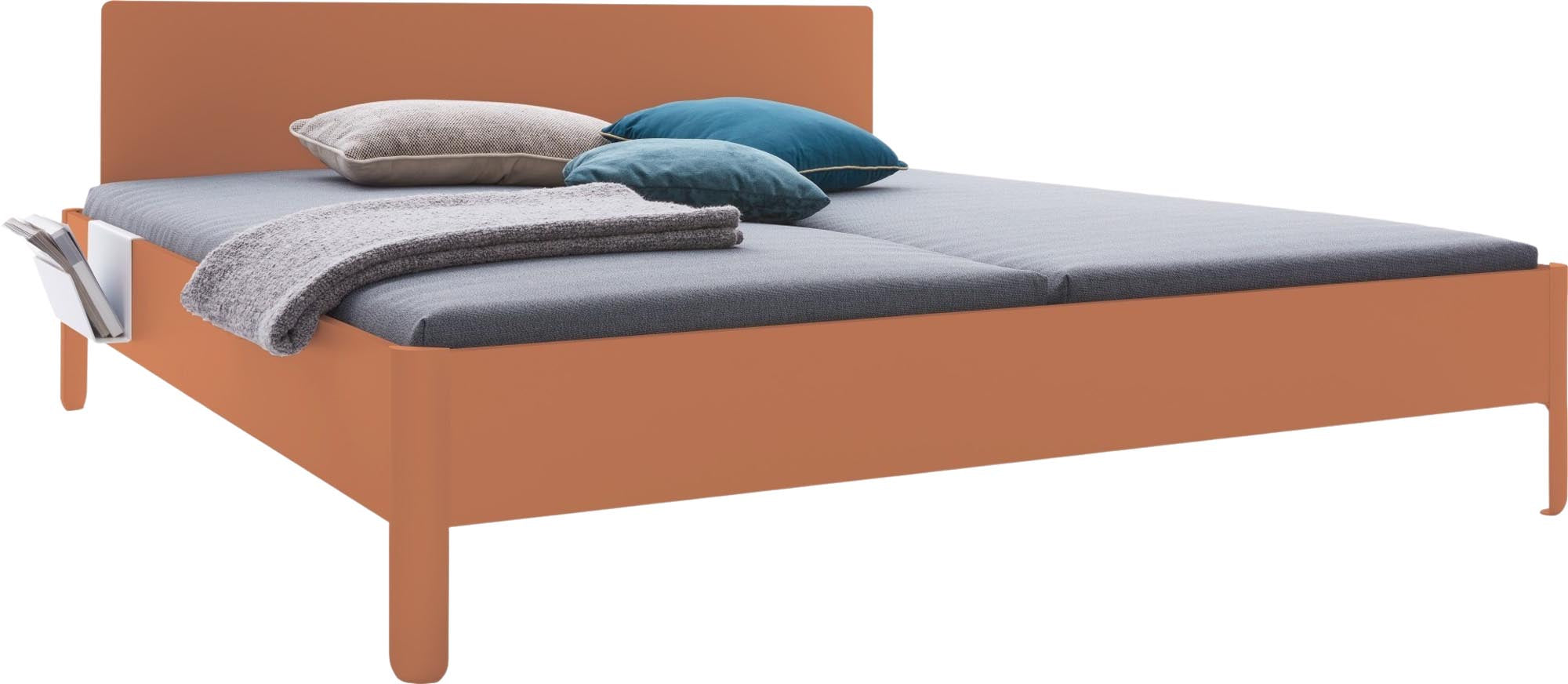 Modernes Nait Doppelbett 140 cm mit geschmackvollem Kopfteil von Müller Möbelwerkstätten – perfekt für ein stilvolles Schlafzimmer.