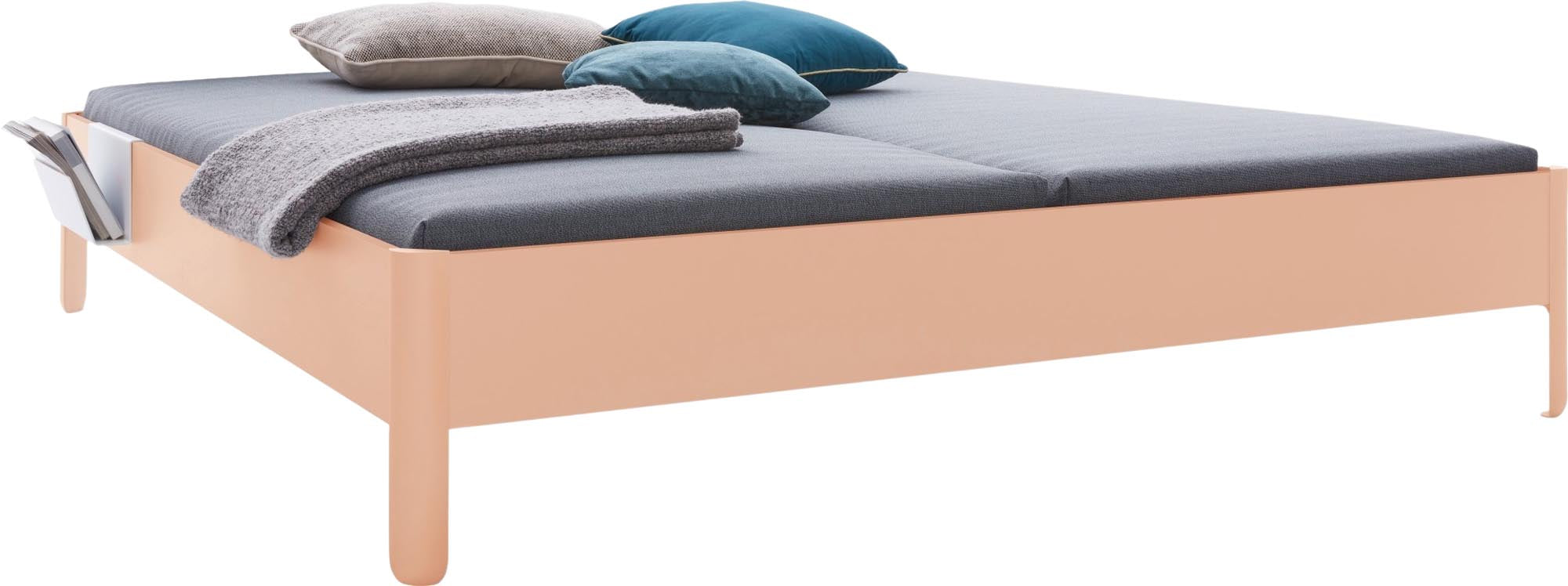 Nait Doppelbett 200: Stilvolle Schlichtheit für erholsamen Schlaf.
