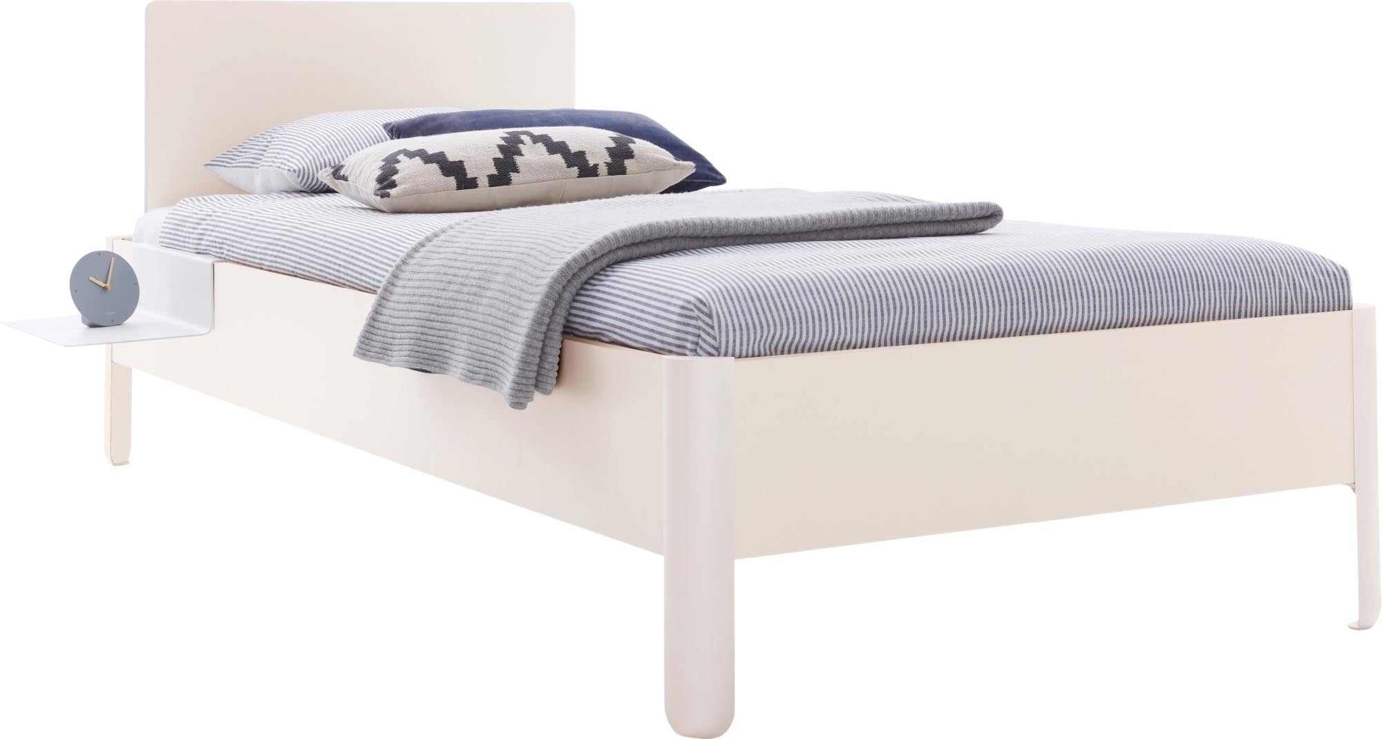 Modernes Nait Einzelbett mit elegantem Kopfteil 90, ideal für stilvolle Schlafzimmer und optimalen Schlafkomfort.