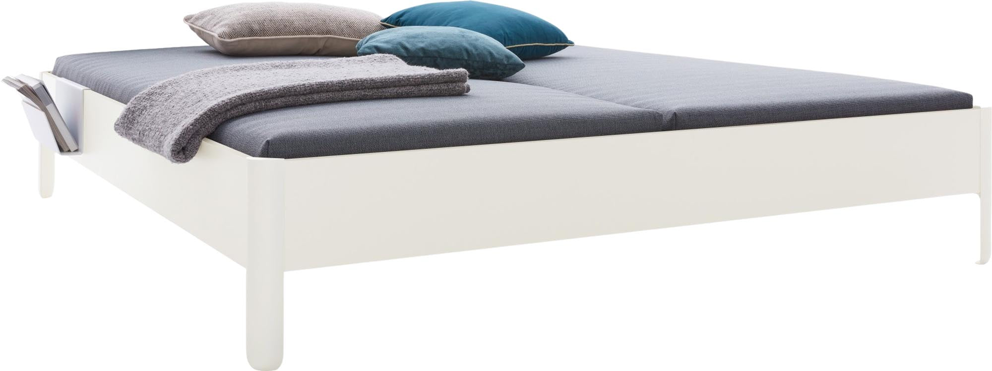 Stilvolles Nait Doppelbett 200 von Müller Möbelwerkstätten mit komfortablem Kopfteil für entspannende Schlafmomente.