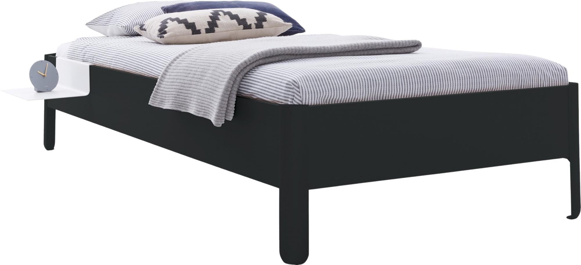 Das Nait Einzelbett 120 von Müller Möbelwerkstätten bietet modernes Design und hohen Schlafkomfort – ideal für Ihr stilvolles Schlafzimmer.
