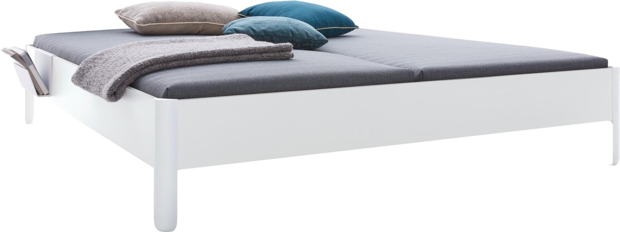 Entdecken Sie das Nait Doppelbett 180 von Müller Möbelwerkstätten – stilvolles Design trifft auf höchsten Schlafkomfort.