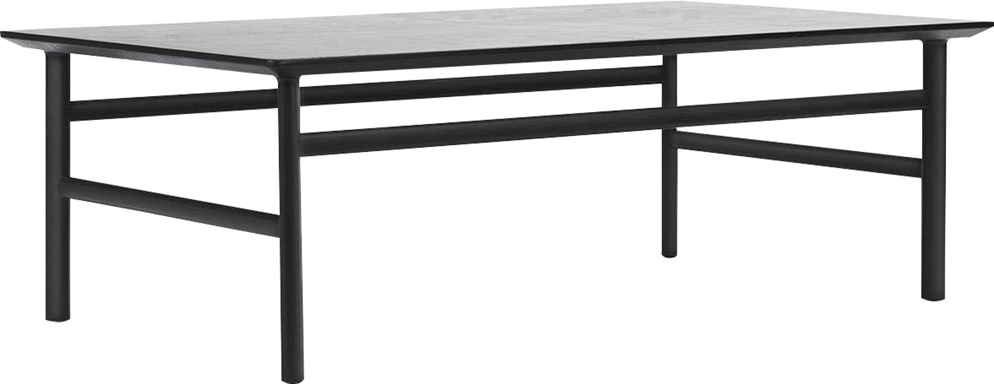 Moderner Grow Couchtisch von Normann Copenhagen, aus edlem Holz, perfekt für stilvolle Wohnzimmer und gesellige Zusammenkünfte.