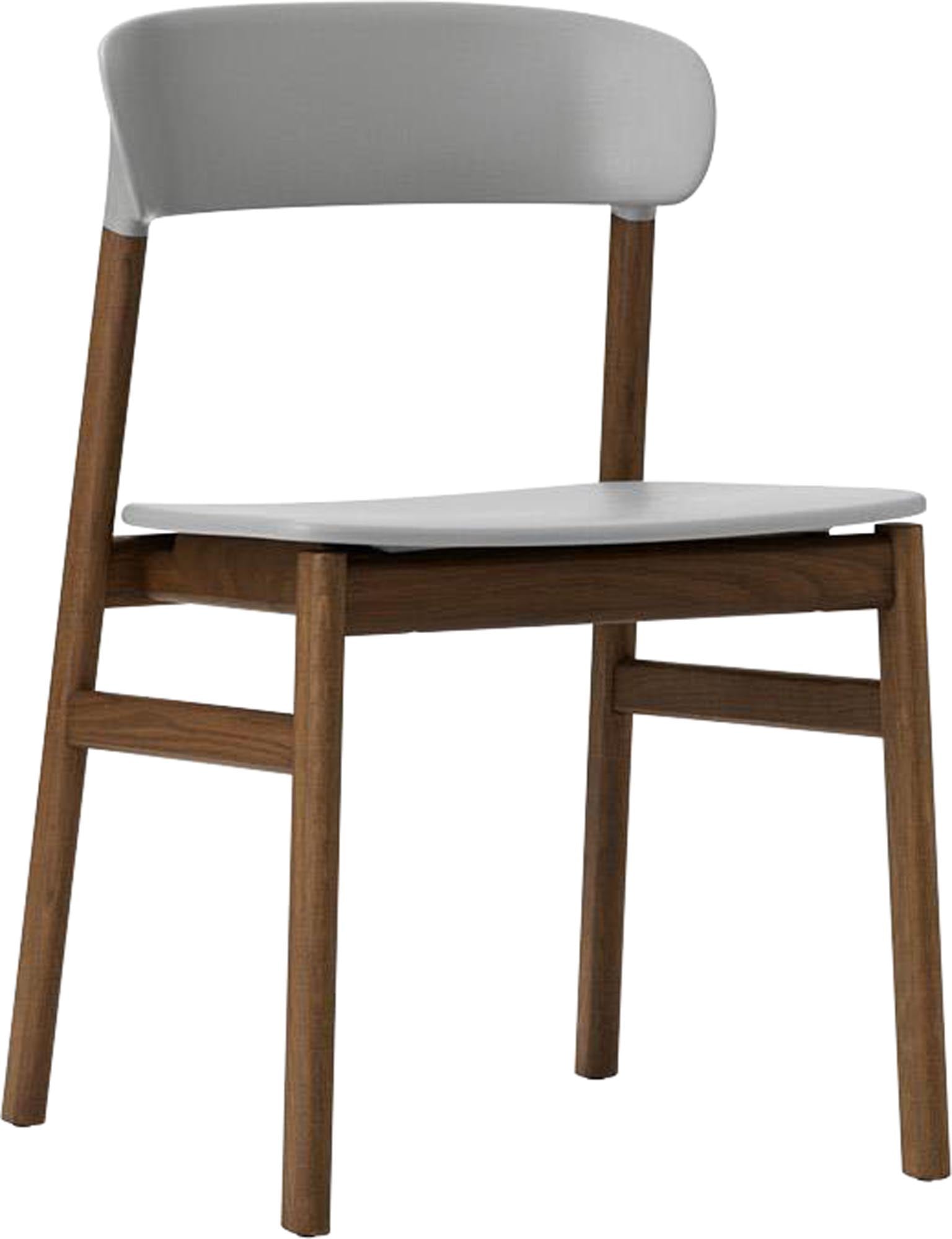 Moderner Herit Stuhl von Normann Copenhagen, ideal für stilvolle Wohnräume und bietet hohen Komfort und ansprechendes Design.