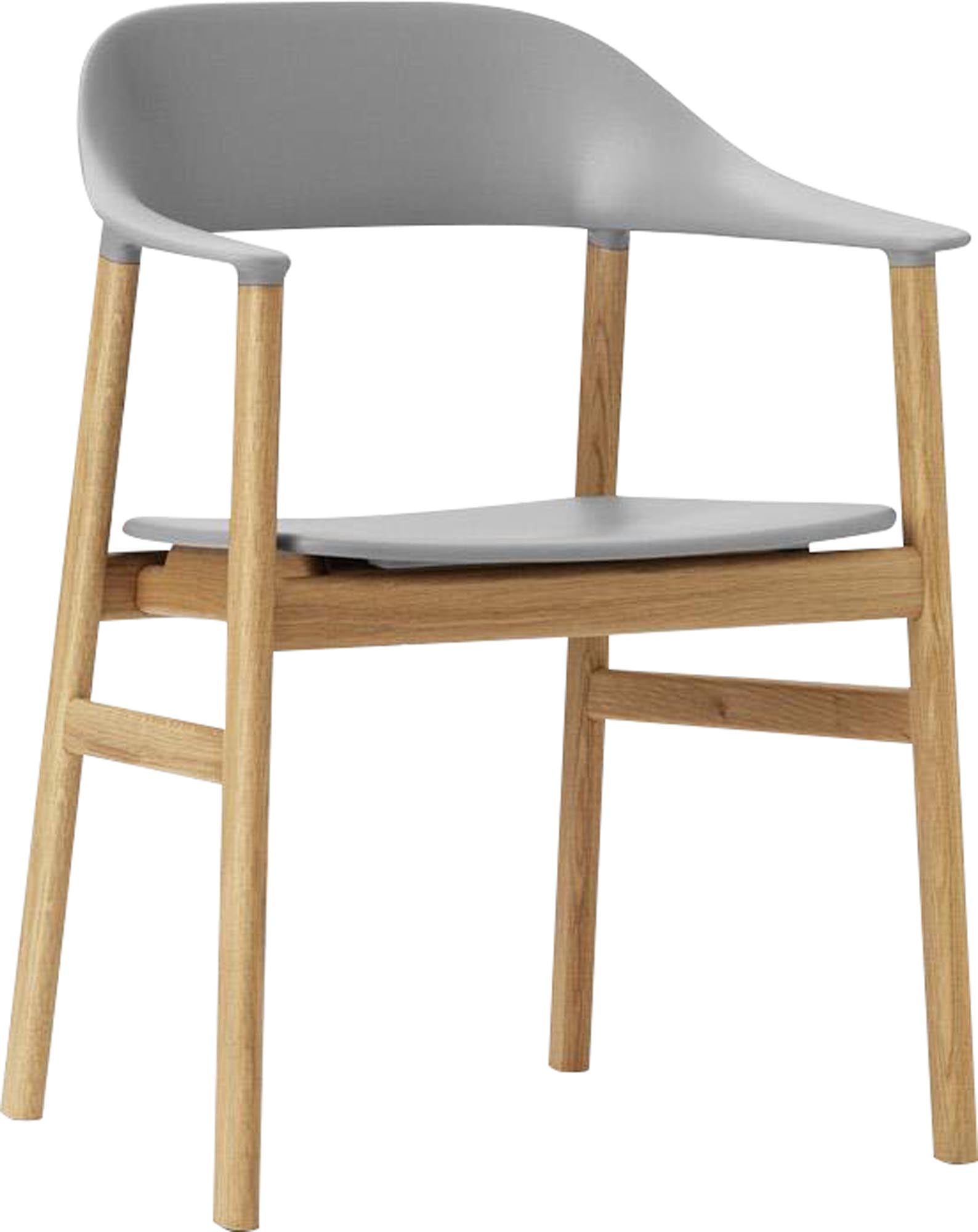 Herit Armlehnstuhl von Normann Copenhagen: Ein eleganter Stuhl, der dänische Tradition mit zeitgemäßem Komfort und hochwertiger Verarbeitung verbindet.