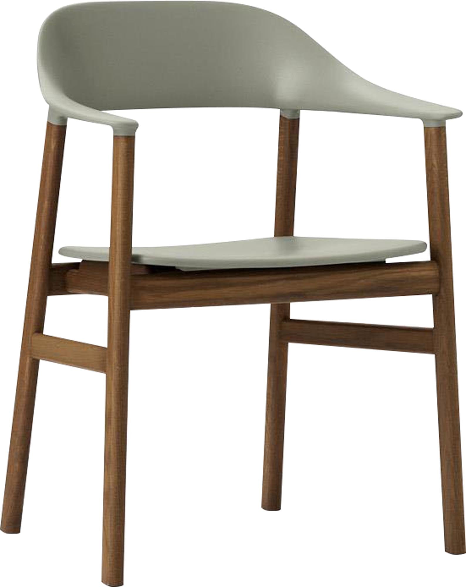 Eleganter Herit Armlehnstuhl von Normann Copenhagen, der durch seine zeitgemäße Form und bequemen Armlehnen besticht.