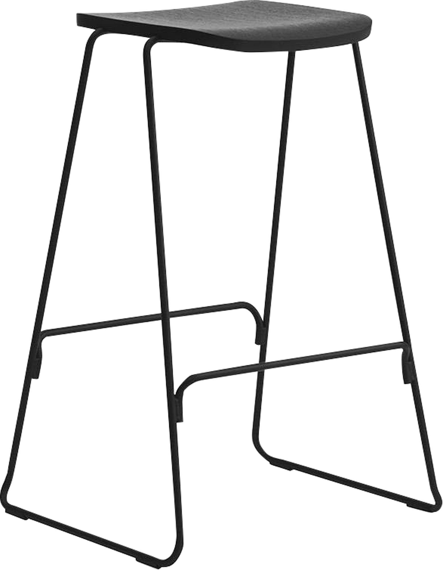 Eleganter Just Barhocker von Normann Copenhagen, der durch sein minimalistisches Design und hohe Qualität besticht, ideal für moderne Wohnräume.