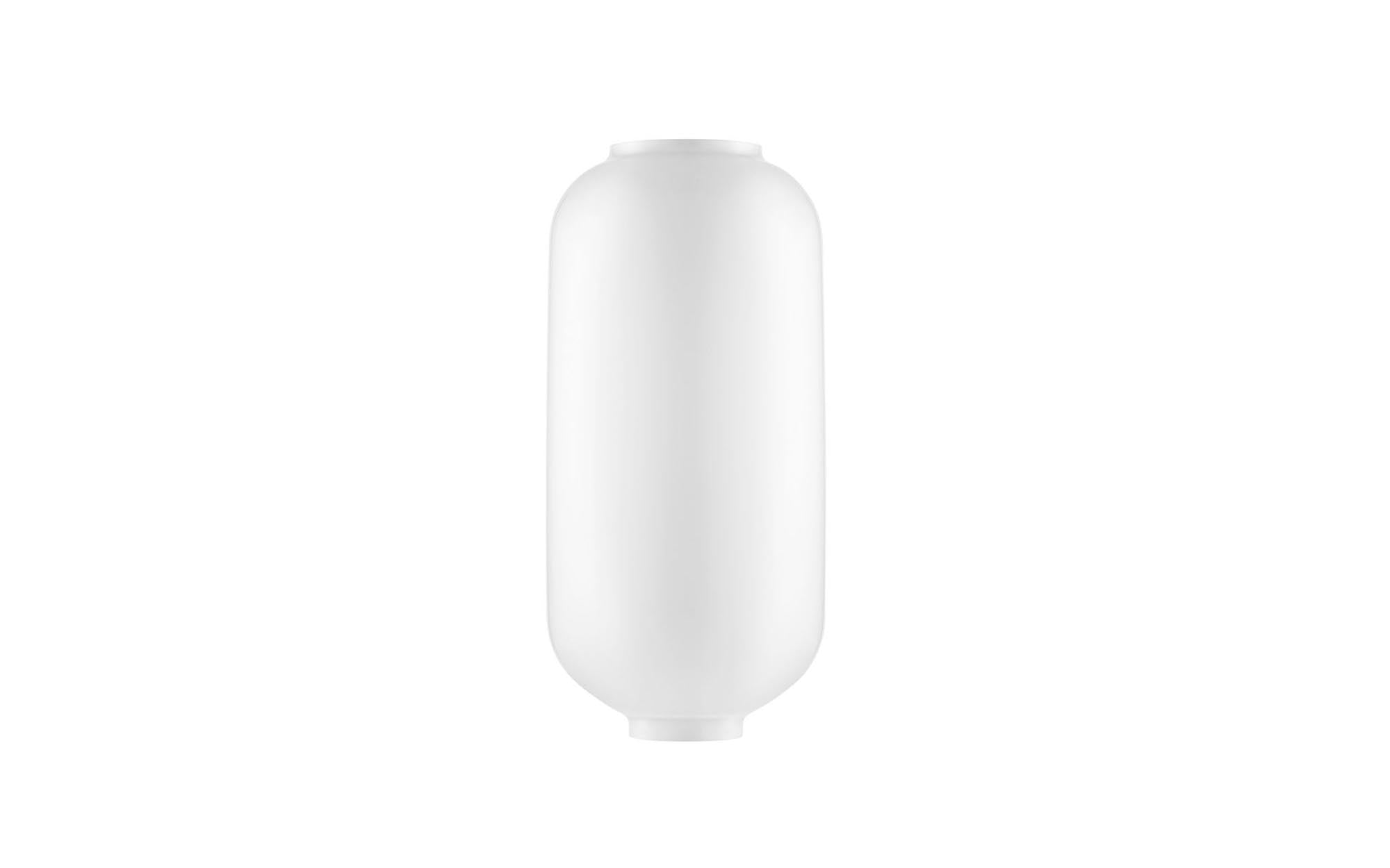 Ersetzen Sie das Glas Ihrer Amp Lampe mit dem hochwertigen Ersatzglas in Groß, weiß/weiß von Normann Copenhagen. Ideal für stilvolle Innenräume.