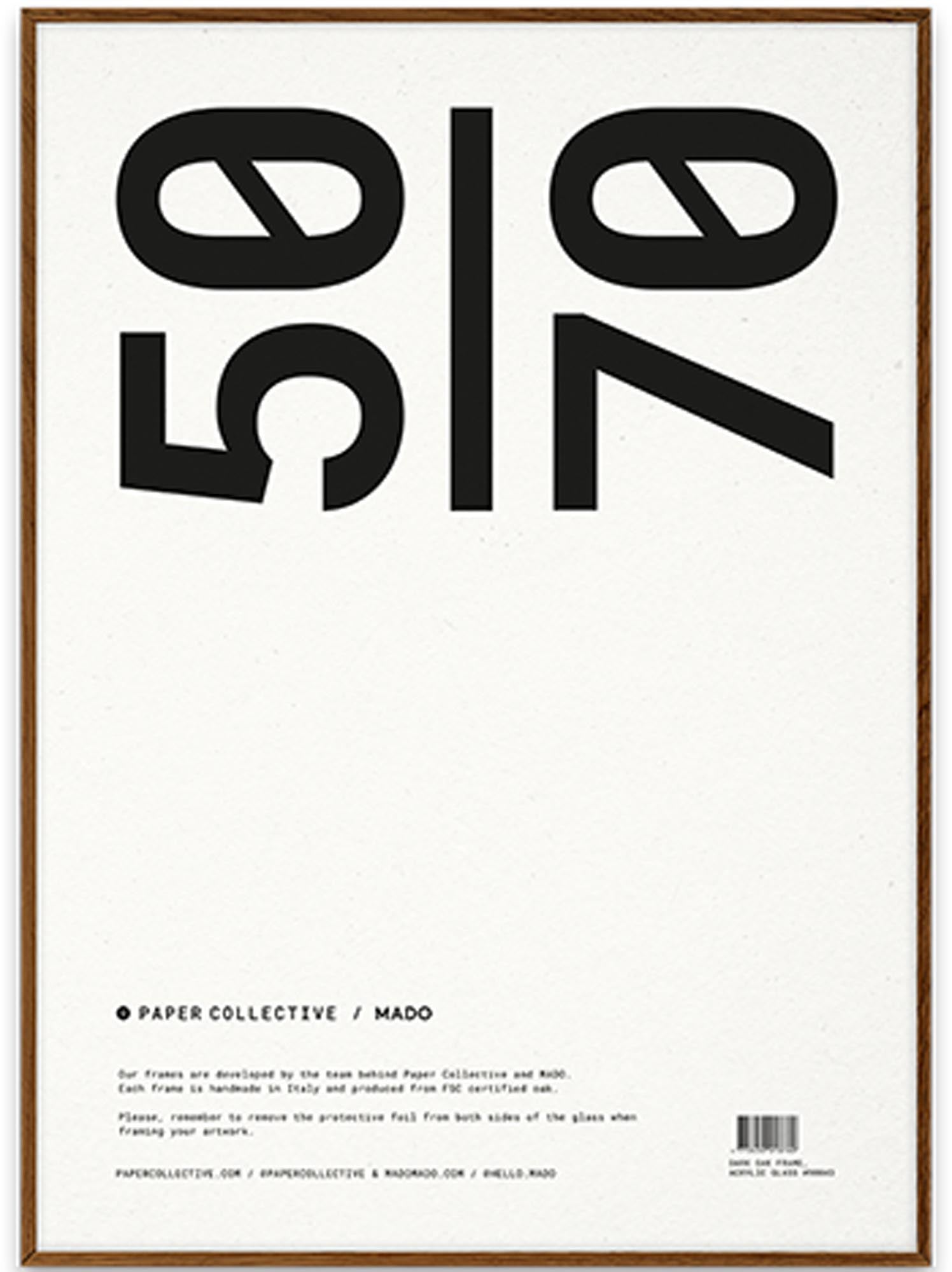 Stilvoller Kunstdruck im Rahmen von Paper Collective, ideal für moderne Wohnräume und kreative Wandgestaltungen.