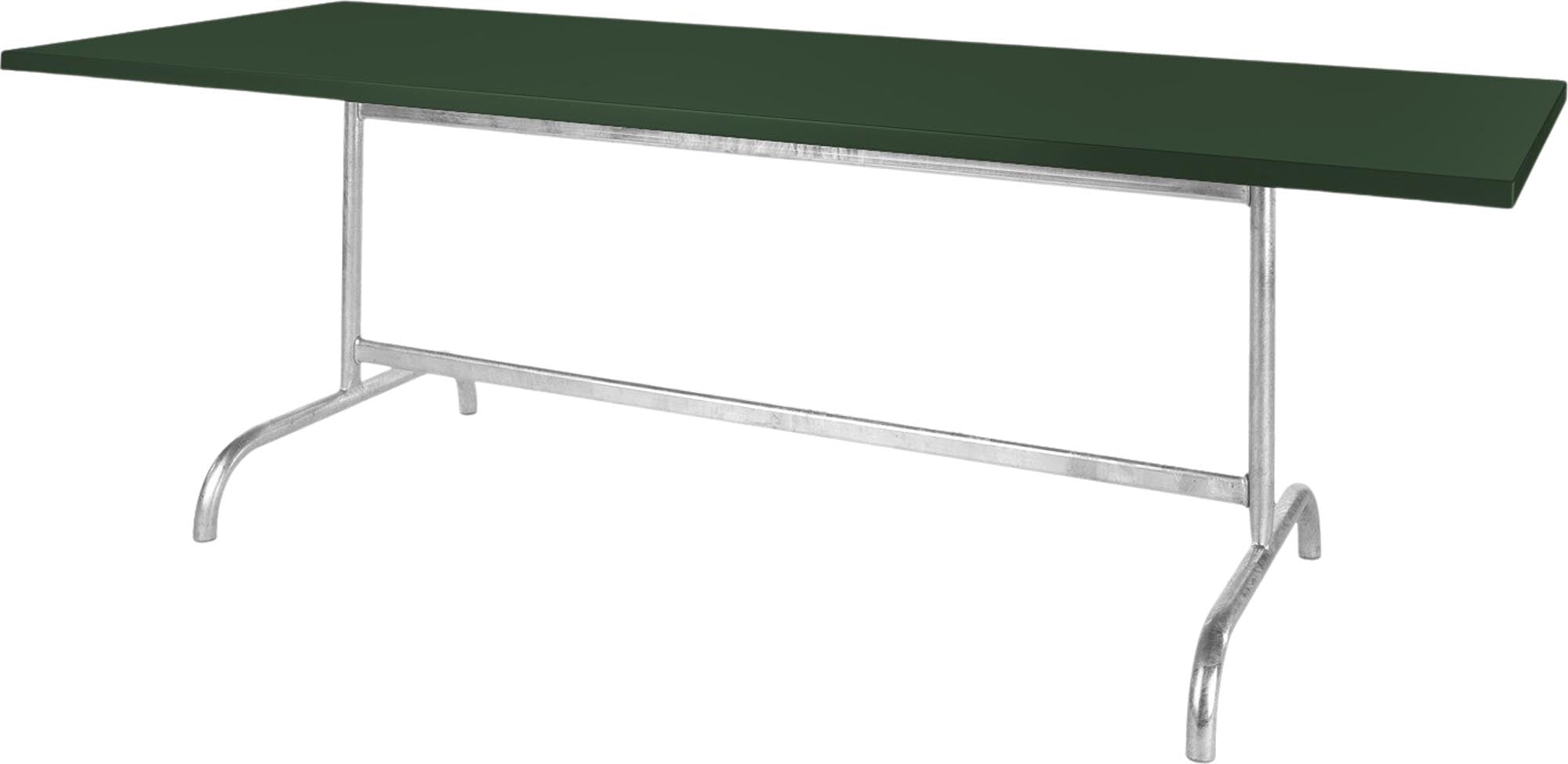 Eleganter klappbarer Gartentisch aus Metall, 240x80 cm, perfekt für entspannte Stunden im Freien – ideal für Garten, Terrasse und Balkon.