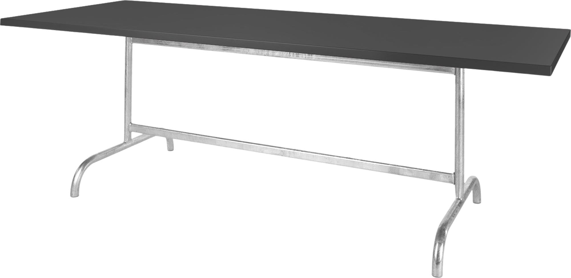 Robuster und stilvoller klappbarer Gartentisch aus Metall, 240x80 cm, perfekt für Gartenpartys und entspannte Stunden im Freien – Schaffner.