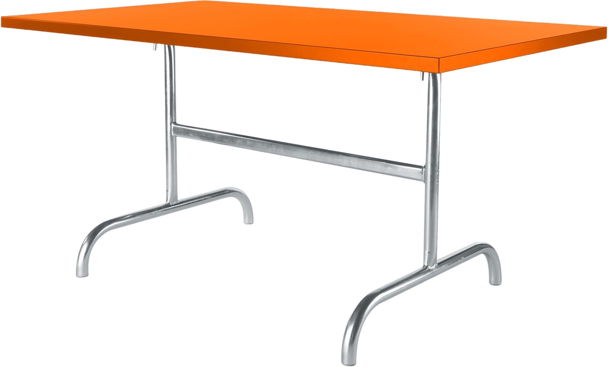 Robuster, wetterfester Säntis Metall-Gartentisch 165x90 cm von Schaffner, klappbar und platzsparend, perfekt für Garten, Terrasse und Outdoor-Events.