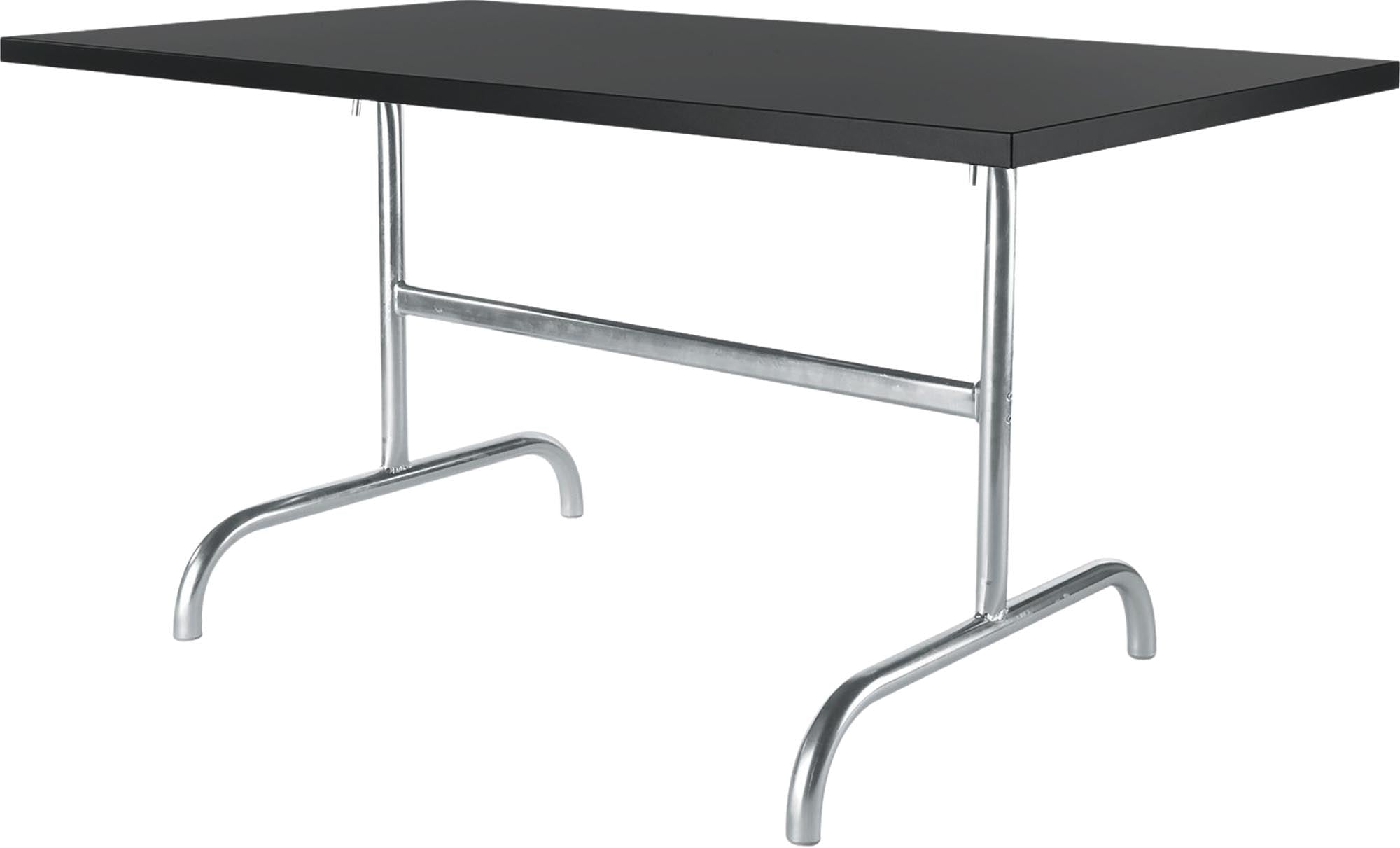 Hochwertiger, klappbarer Säntis Metall-Gartentisch 165x90 cm, wetterfest, robust und platzsparend. Perfekt für Garten, Terrasse und Outdoor-Events. Schweizer Handwerkskunst.