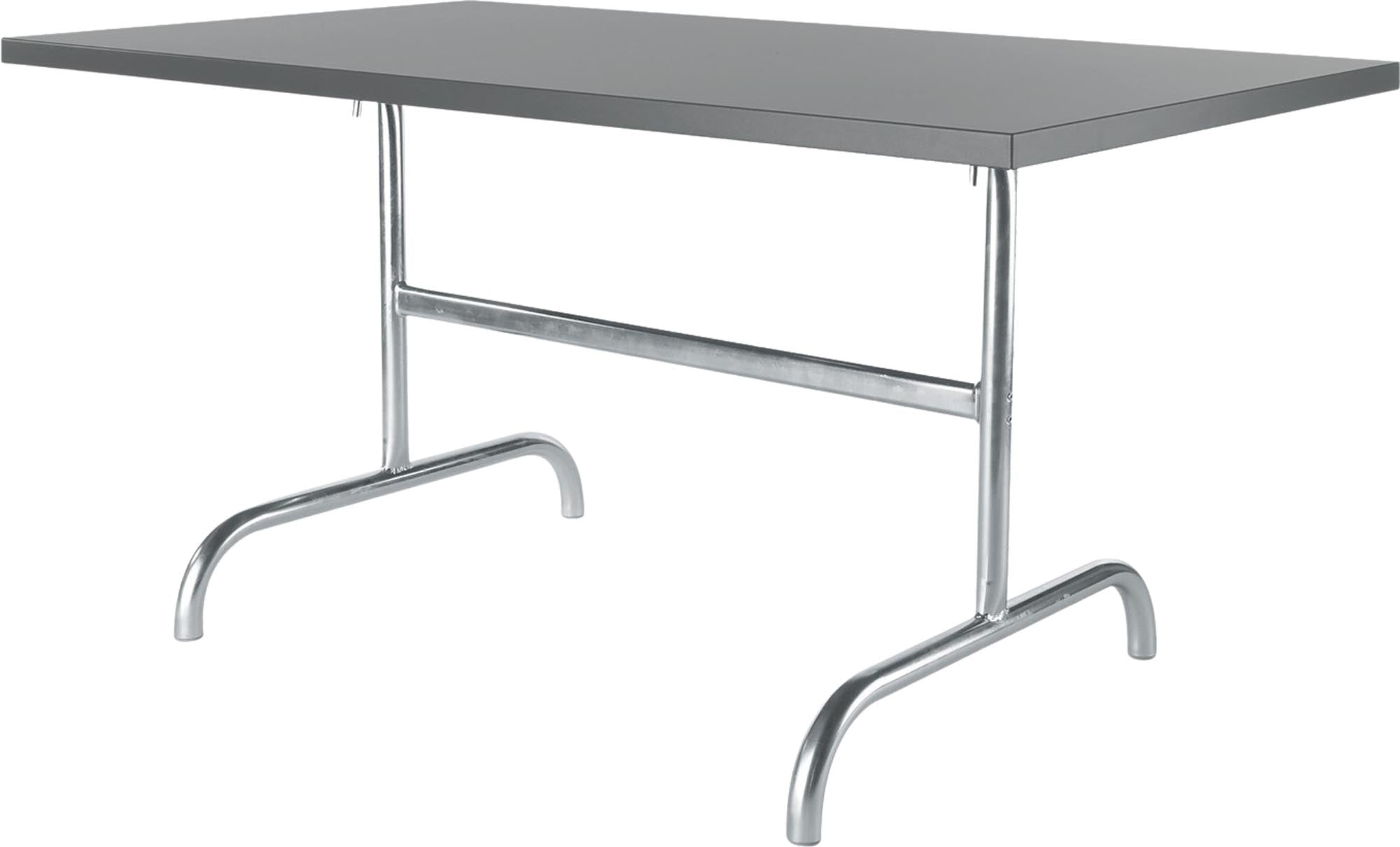 Hochwertiger, klappbarer Säntis Metall-Gartentisch 165x90 cm, wetterfest, robust und platzsparend – perfekt für Garten, Terrasse und Outdoor-Events. Schweizer Handwerkskunst.