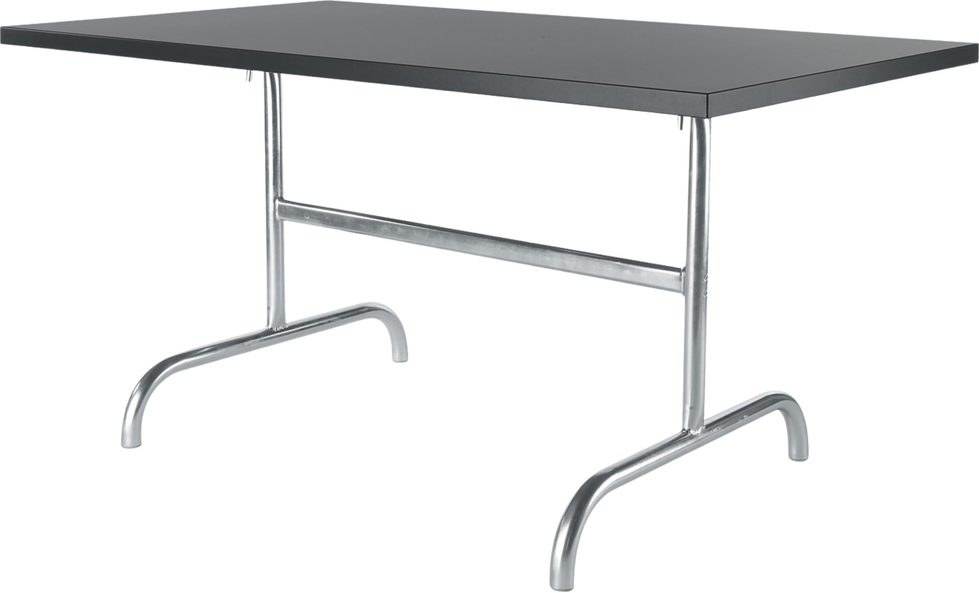 Moderner klappbarer Gartentisch Säntis aus langlebigem Metall, perfekt für entspannte Stunden im Garten oder auf dem Balkon.