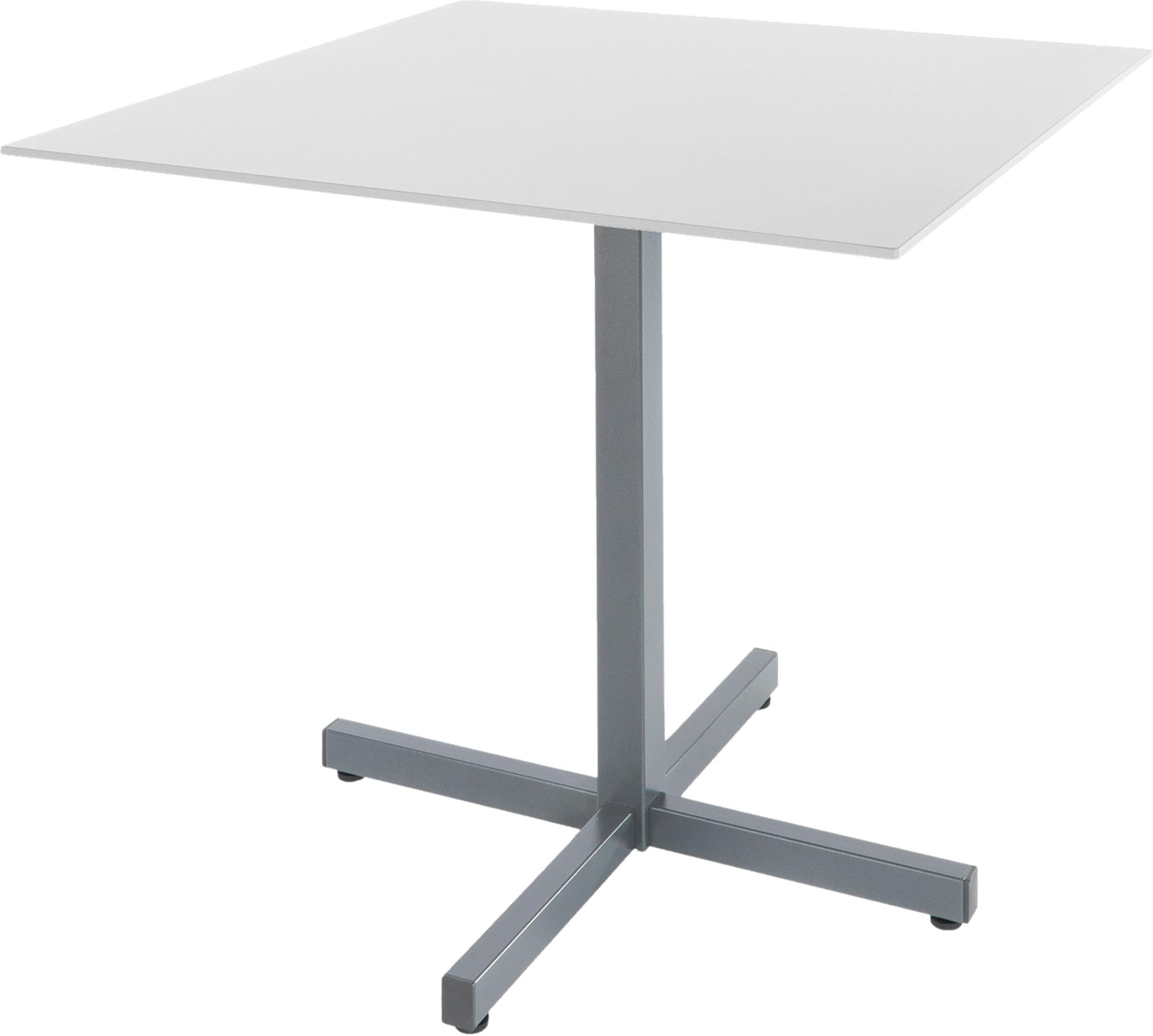 Entdecken Sie den Luzern Glasfaser-Gartentisch 80x80 klappbar von Schaffner: wetterfest, langlebig, elegant, pflegeleicht und perfekt für flexible Gartenmomente im Freien.