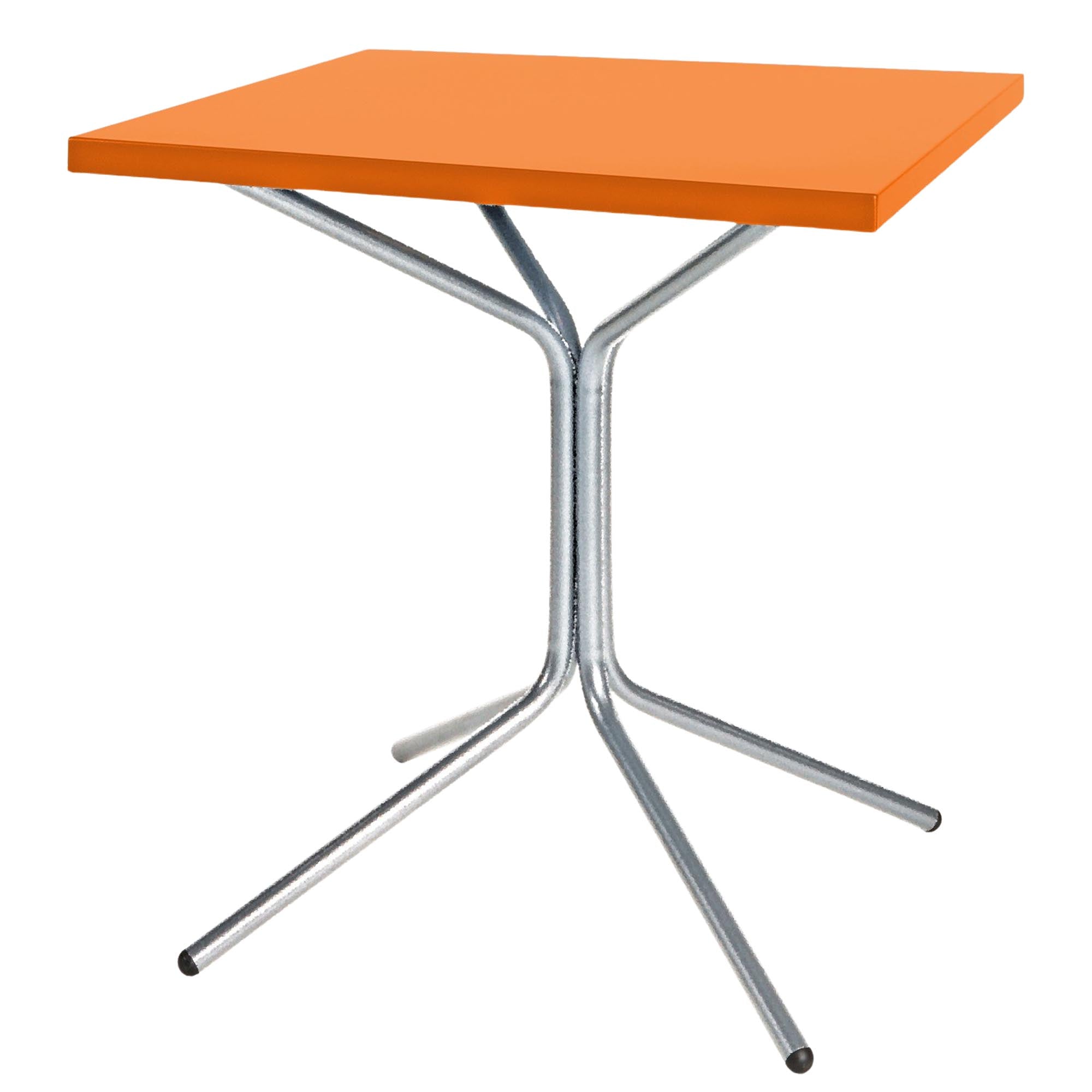 Robuster, wetterfester PIX Metall-Gartentisch 70x70/72 von Schaffner – langlebige, leicht montierbare Outdoor-Tische für Balkon, Garten und Terrasse, made in Switzerland.