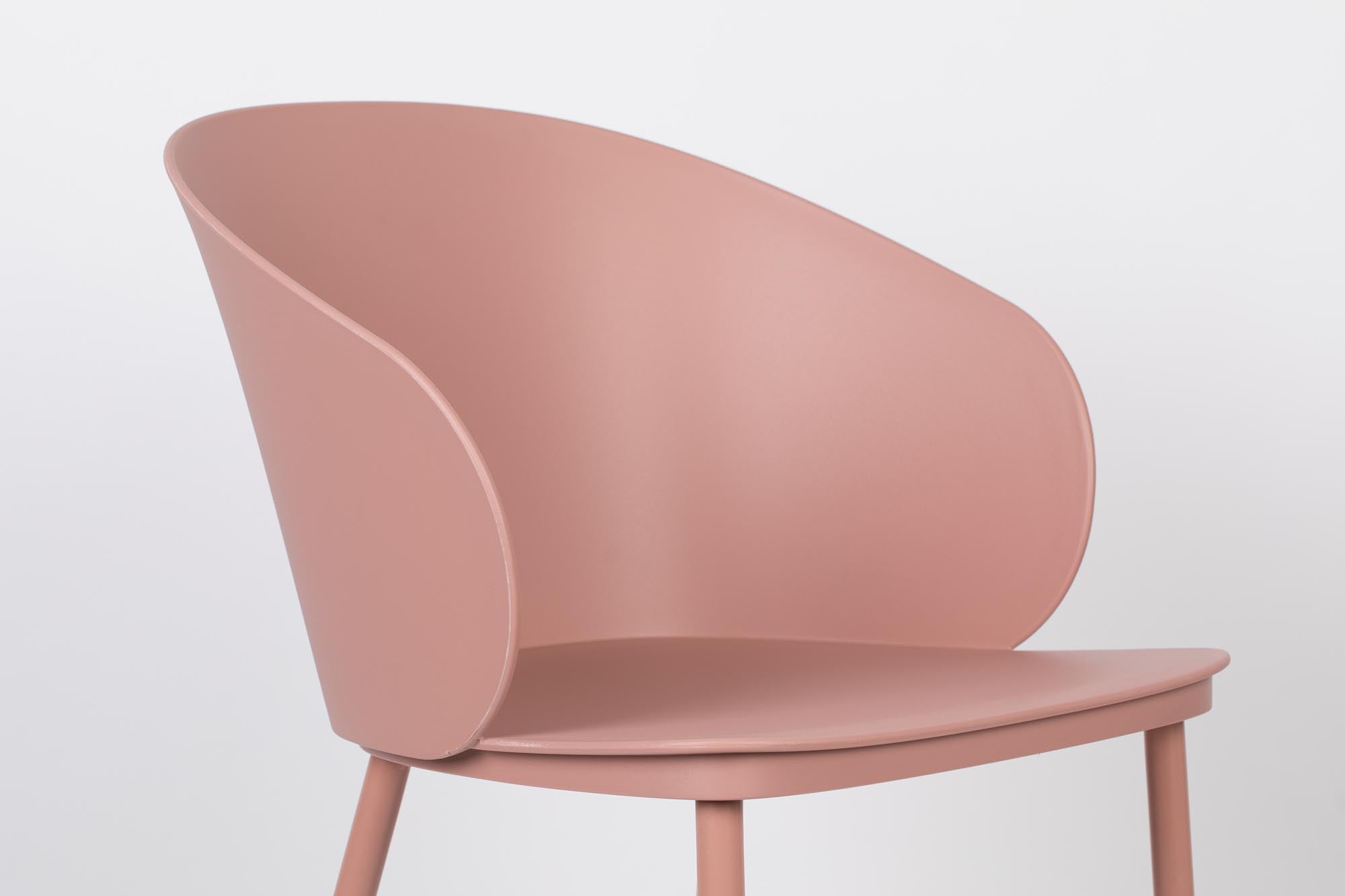 Stuhl GIGI von White Label Living: Stilvoller Komfort für Esszimmer, Wohnzimmer und Büro. Wählen Sie aus verschiedenen Farben und genießen Sie hochwertige Verarbeitung.