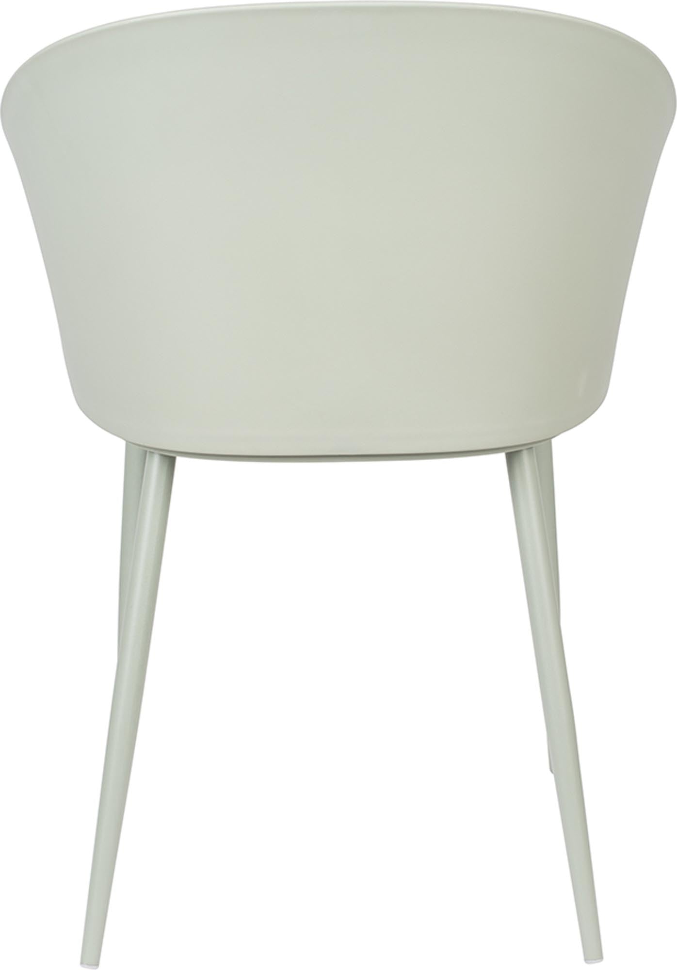 Eleganter Stuhl GIGI von White Label Living, perfekt für stilvolle Wohnräume und Büros, bietet Komfort und ansprechendes Design.
