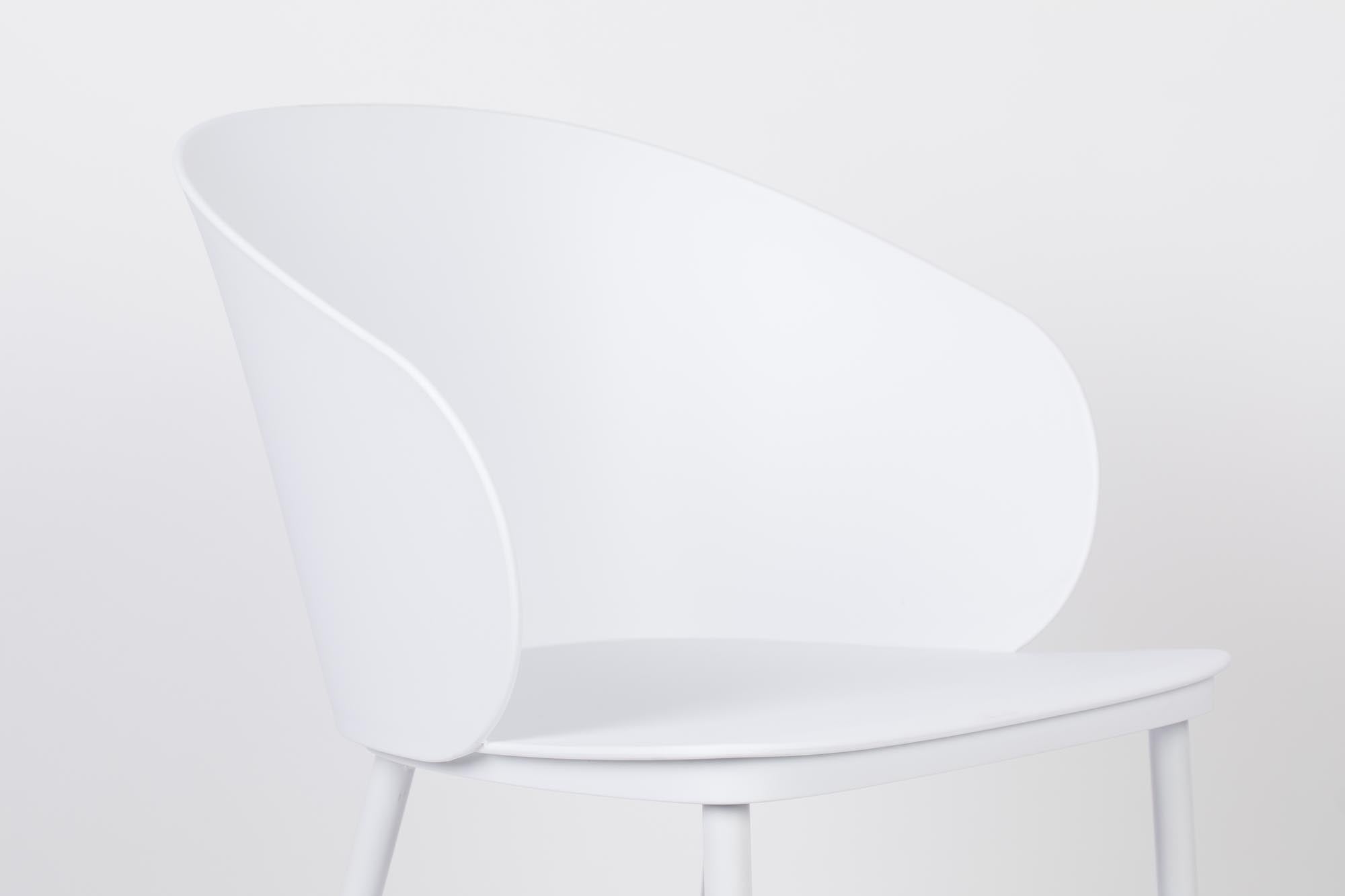Eleganter GIGI Stuhl von White Label Living, ideal für modernes Wohnen – vereint Komfort und zeitloses Design in einem.