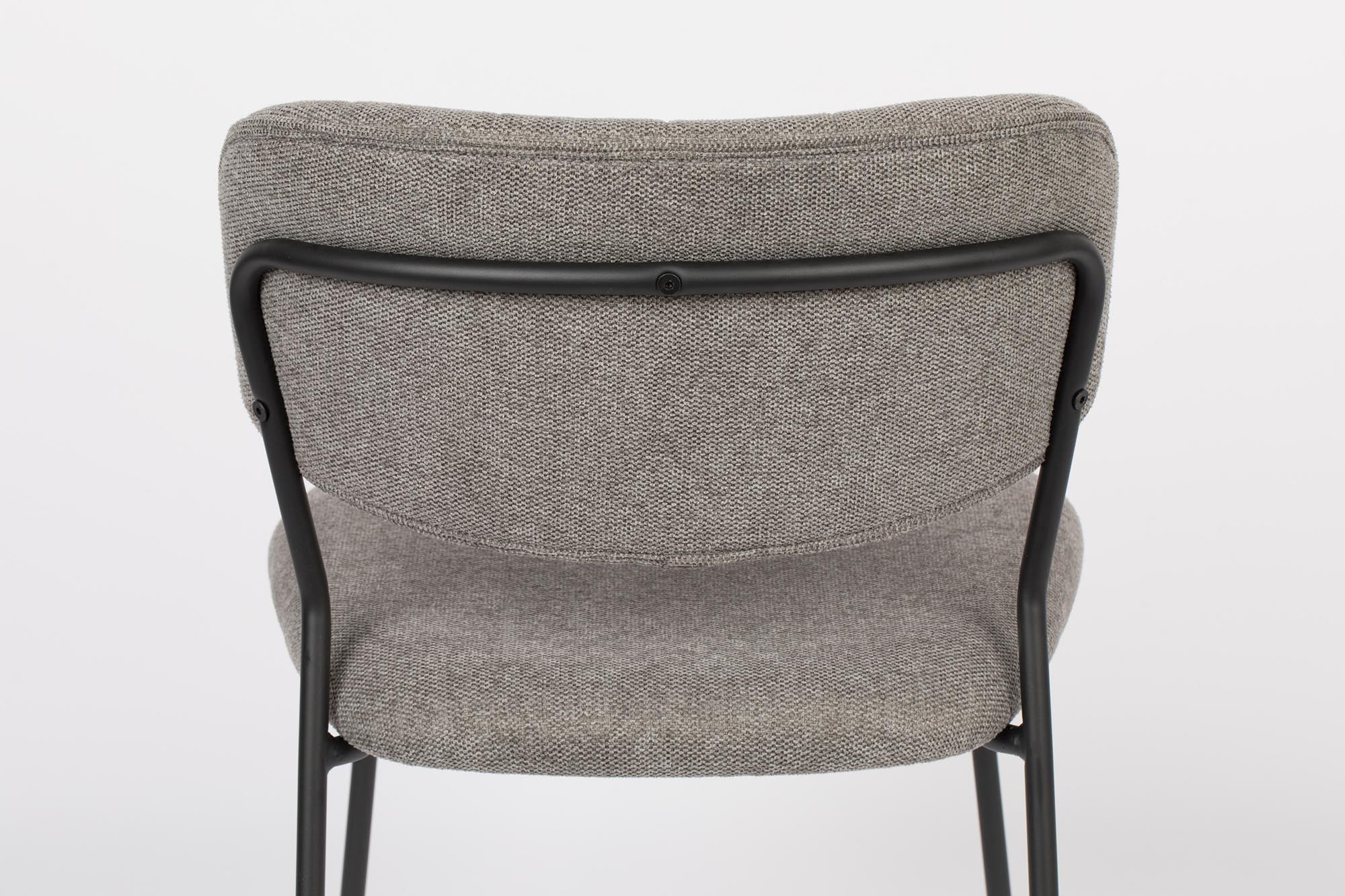 Entdecken Sie den stilvollen gepolsterten Stuhl Jolien V1 von White Label Living – die perfekte Kombination aus Bequemlichkeit und zeitgemäßem Chic.