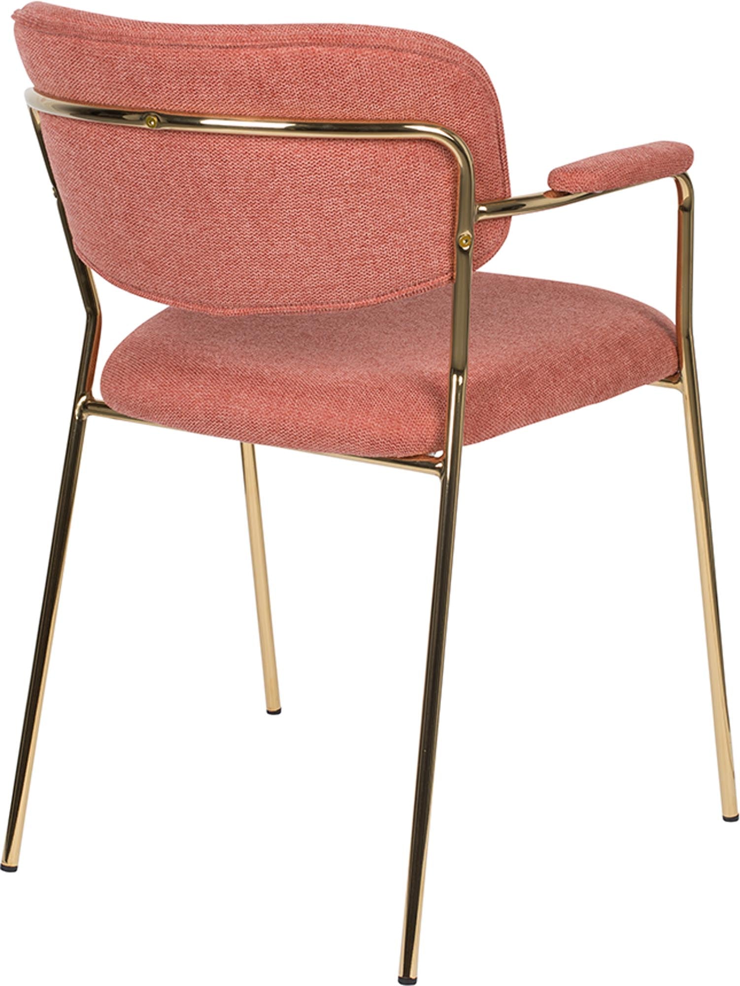 Bequemer Armlehnstuhl Jolien mit geschmackvoller Polsterung, perfekt für stilvolle Wohnräume und modernes Design von White Label Living.