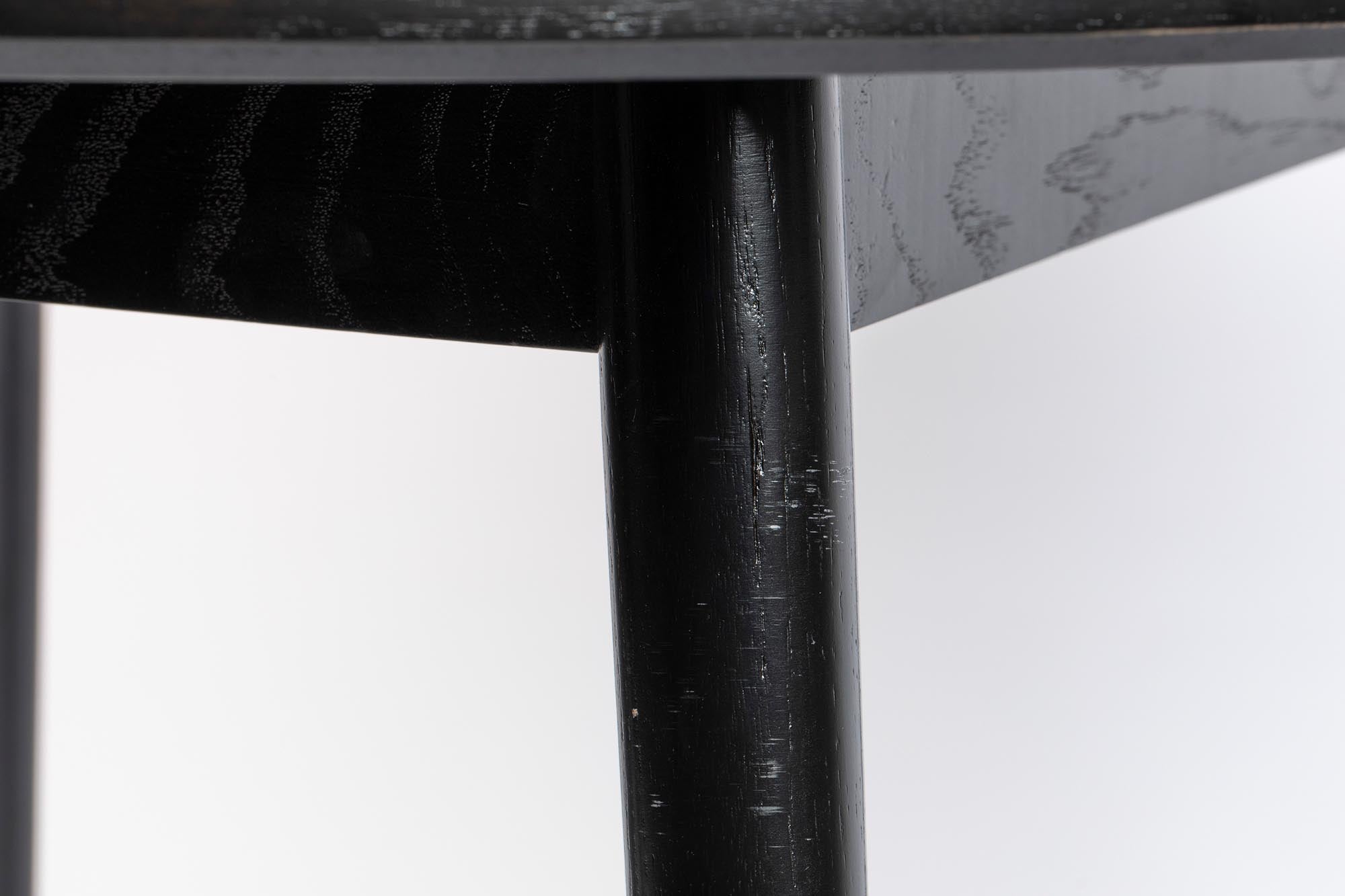 Eleganter runder Esstisch Fabio von White Label Living, ideal für stilvolle Essbereiche und gesellige Anlässe.