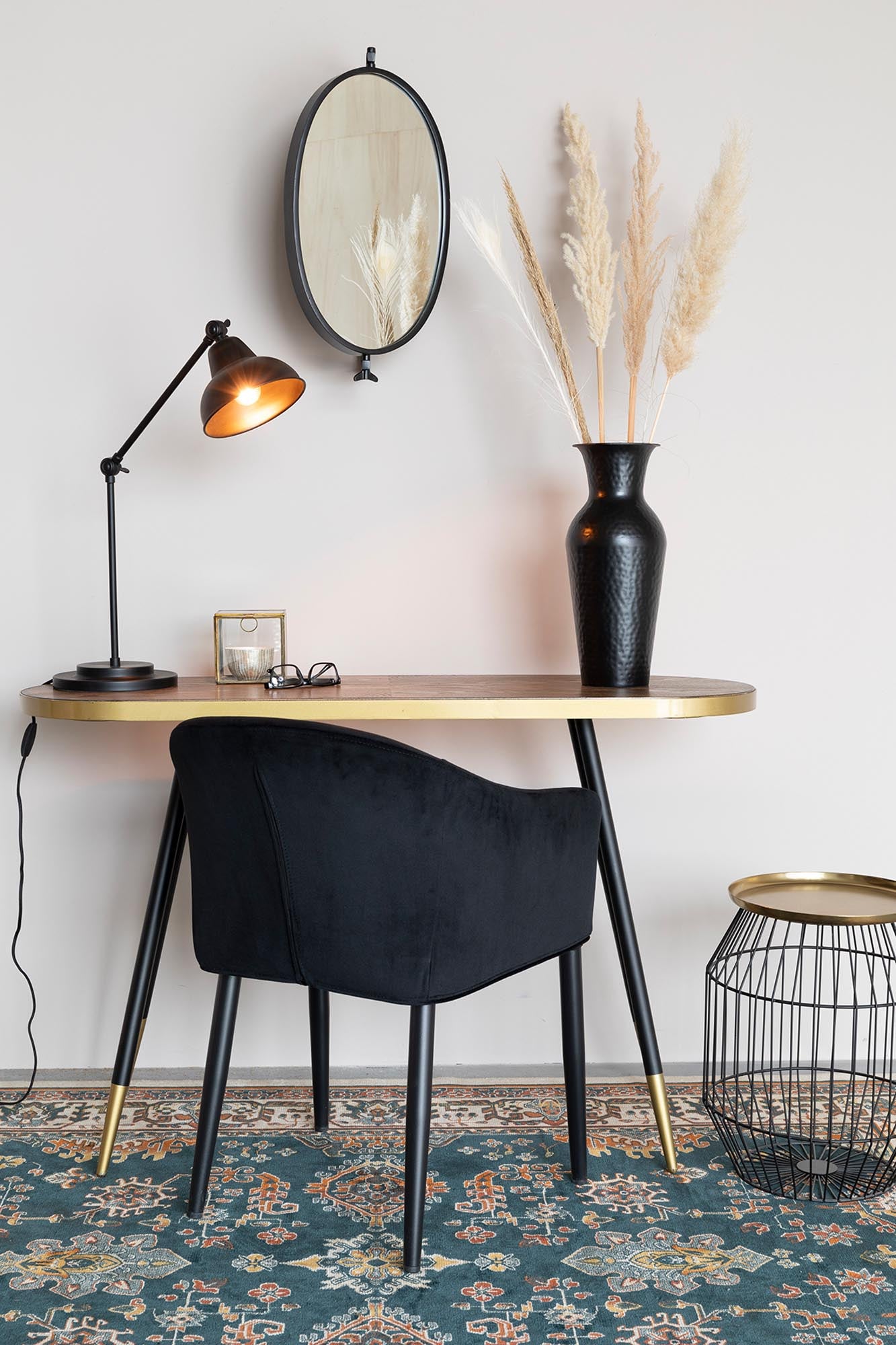 Konsolentisch DENISE von White Label Living: Praktisch, kompakt und stilvoll für jeden Raum. Hochwertige Materialien und vielseitige Einsatzmöglichkeiten.