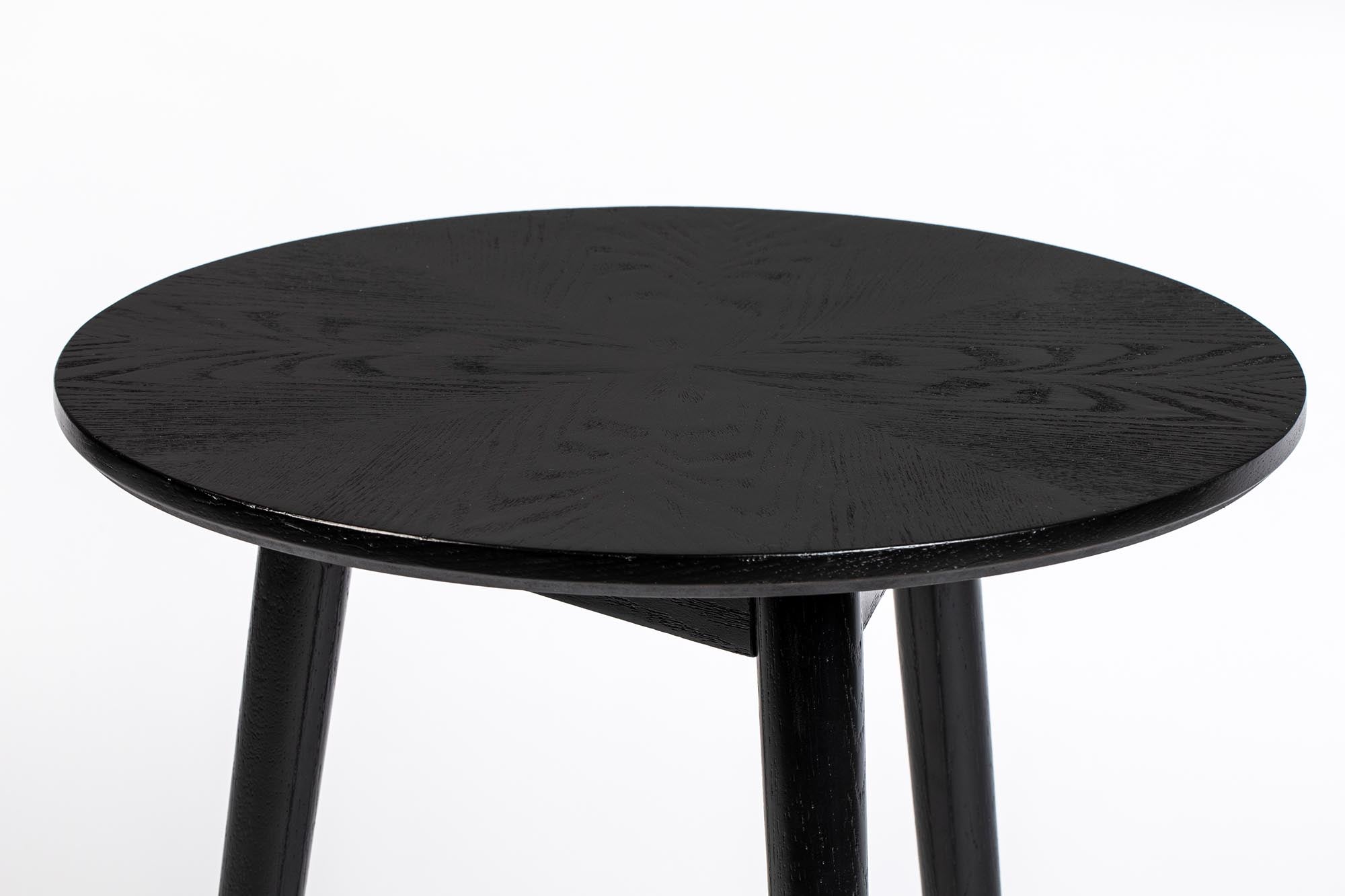 Beistelltisch Fabio von White Label Living: Eleganter, vielseitiger Tisch aus hochwertigem Holz, ideal für Wohnzimmer, Schlafzimmer und Home Office.