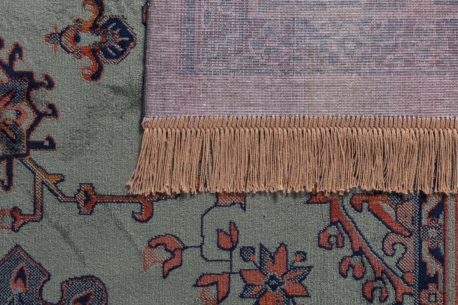 Eleganter Teppich Raz von White Label Living, ideal für gemütliche Wohnräume, mit einer angenehmen Haptik und zeitlosem Design.