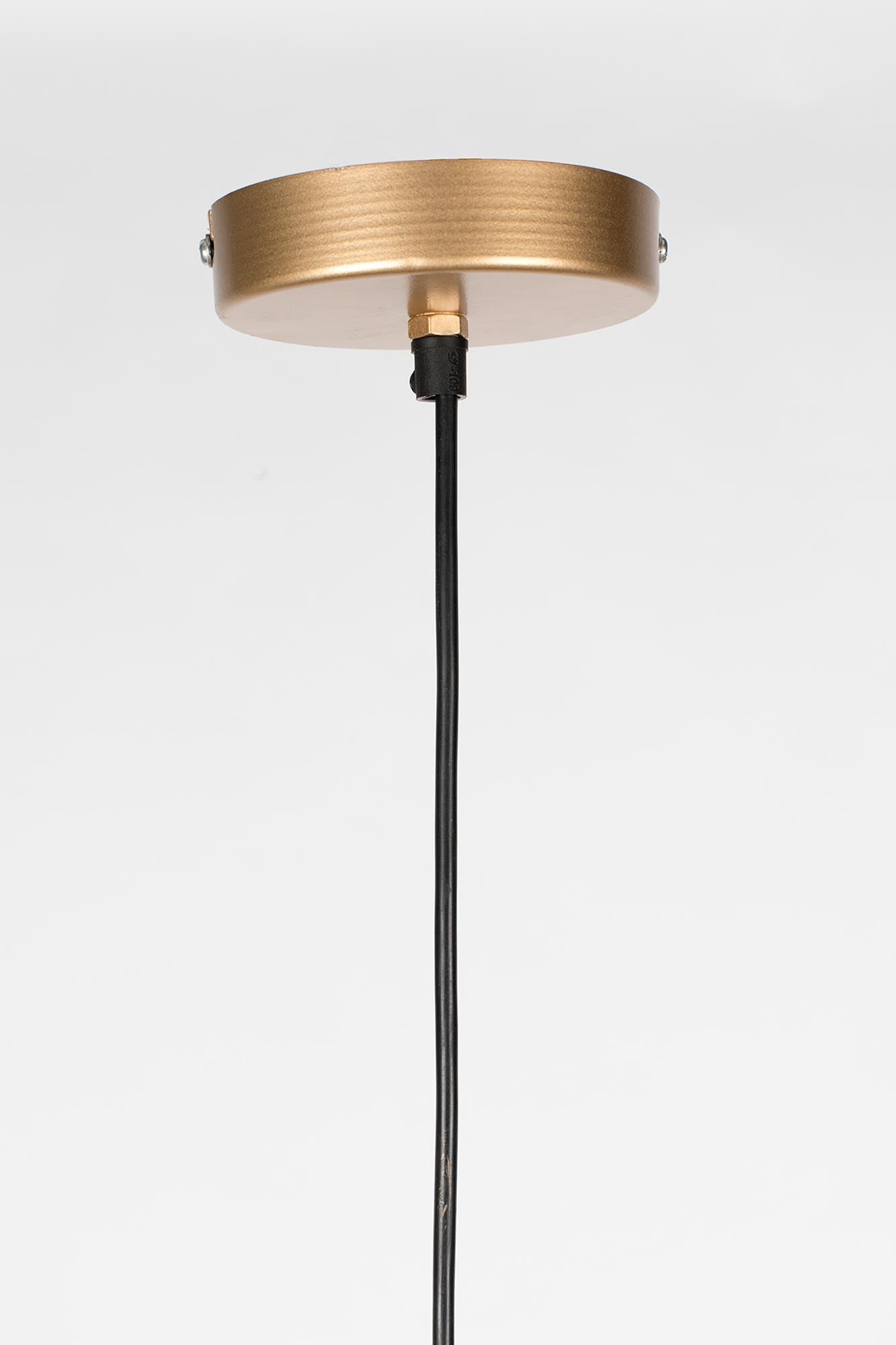 Pendelleuchte Lena von White Label Living: Elegante Leuchte mit warmem Licht, anpassbarer Höhe, ideal für Essbereiche, in verschiedenen Farben und Größen.