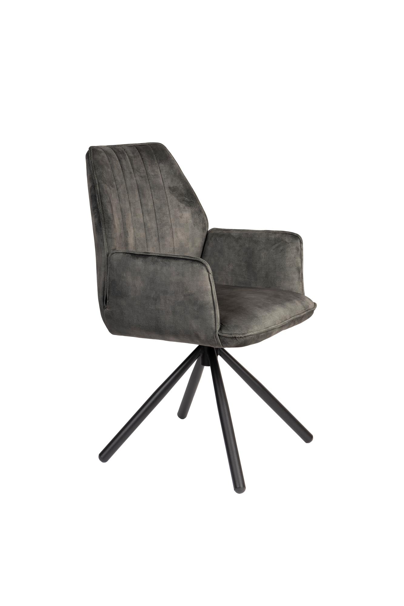 Stylischer Armlehnstuhl Jamie von White Label Living: Hochwertige Verarbeitung, ergonomische Form und vielfältige Farben für jedes Zuhause.
