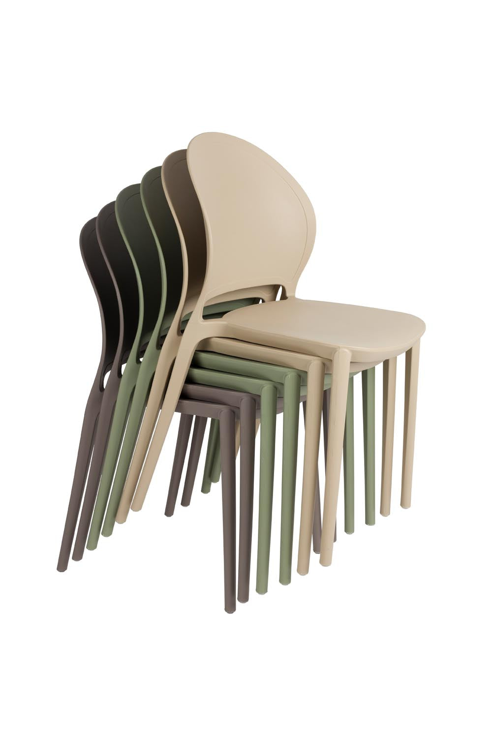 Entdecken Sie den eleganten Outdoor-Stuhl Sjoerd Beige von White Label Living – wetterfest, modern und ideal für entspannte Stunden im Freien.