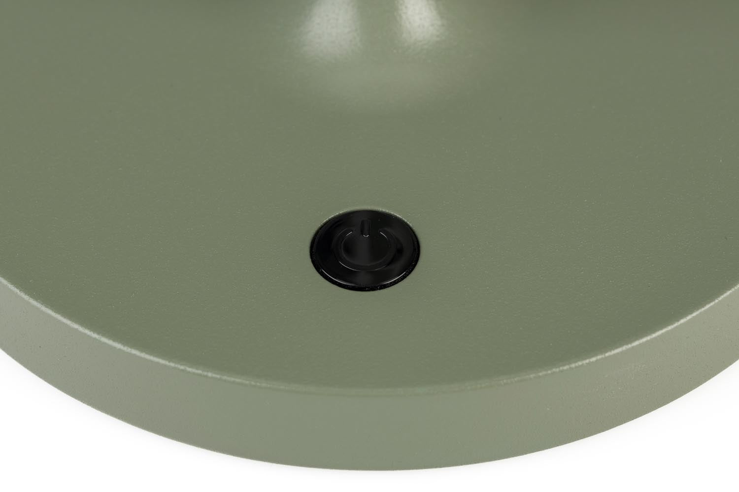 Elegante Tischlampe Hub in Grün von White Label Living – ideal für Büro und Wohnzimmer, vereint modernes Design mit Funktionalität.