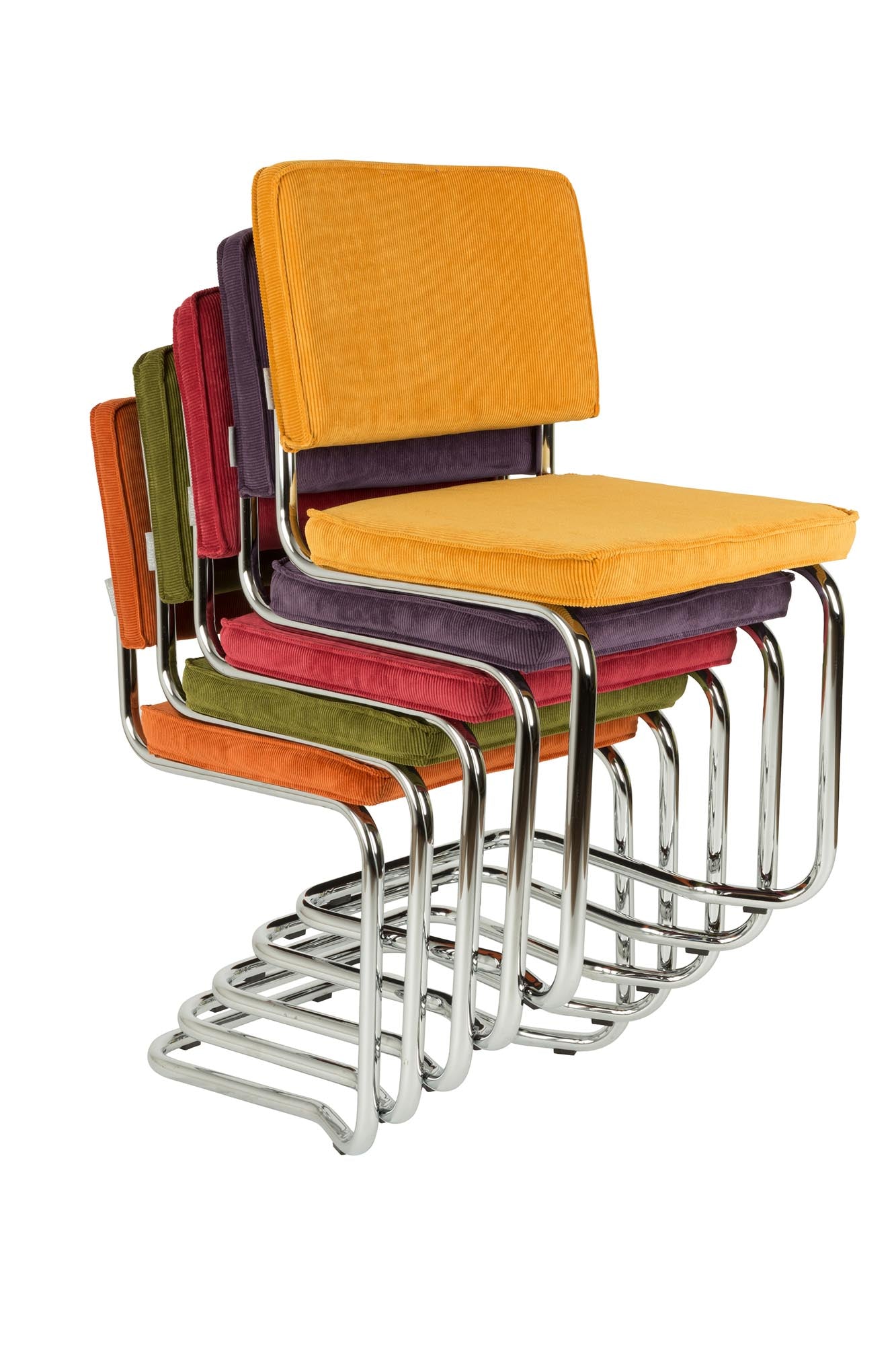Eleganter Ridge Stuhl von Zuiver, der durch sein zeitloses Design und die bequeme Sitzfläche überzeugt – ideal für jedes moderne Zuhause.