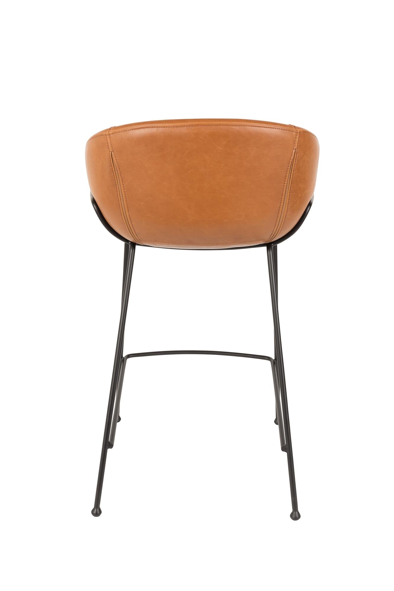 Eleganter Barstuhl Feston von Zuiver, der modernes Design und hohen Sitzkomfort vereint – ideal für jede Bar oder Küche.