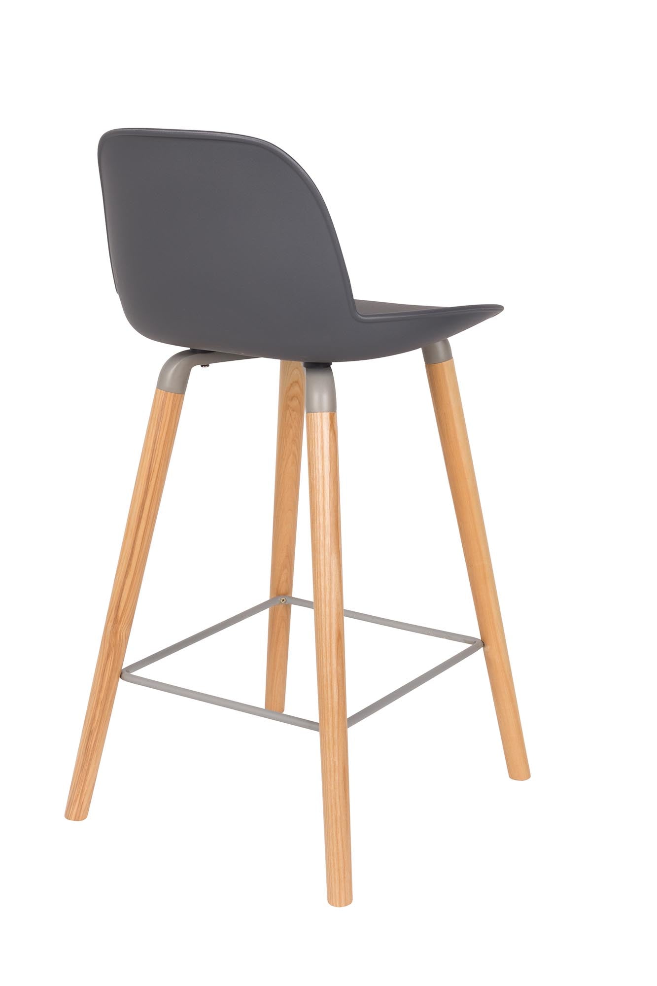 Eleganter Barstuhl Albert Kuip von Zuiver, perfekt für trendbewusste Einrichtungen, bietet Komfort und stilvolles Ambiente.