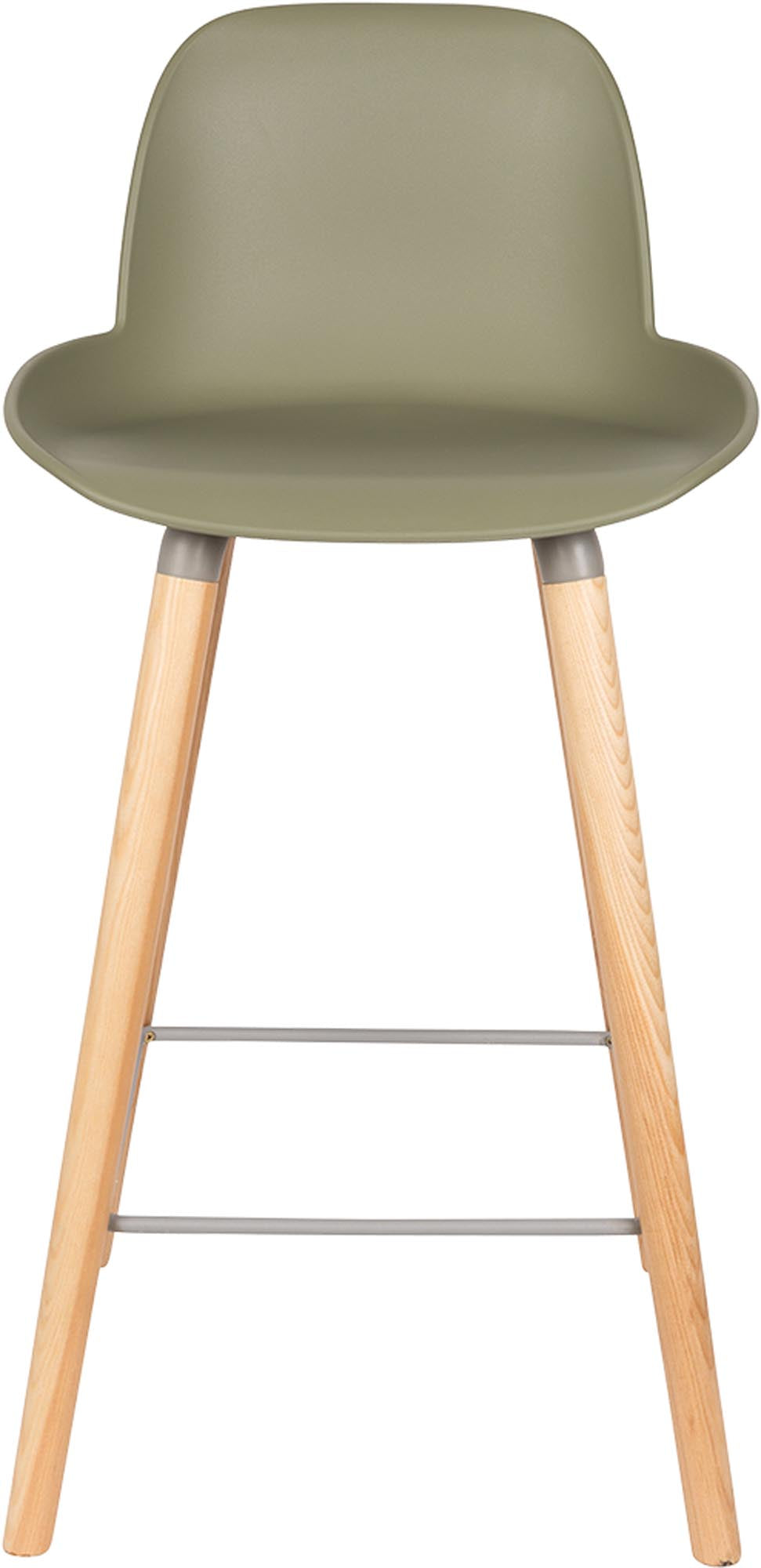Eleganter Barstuhl Albert Kuip von Zuiver, ideal für stilvolle Bars und Küchen, vereint Funktionalität mit zeitgemäßem Flair.