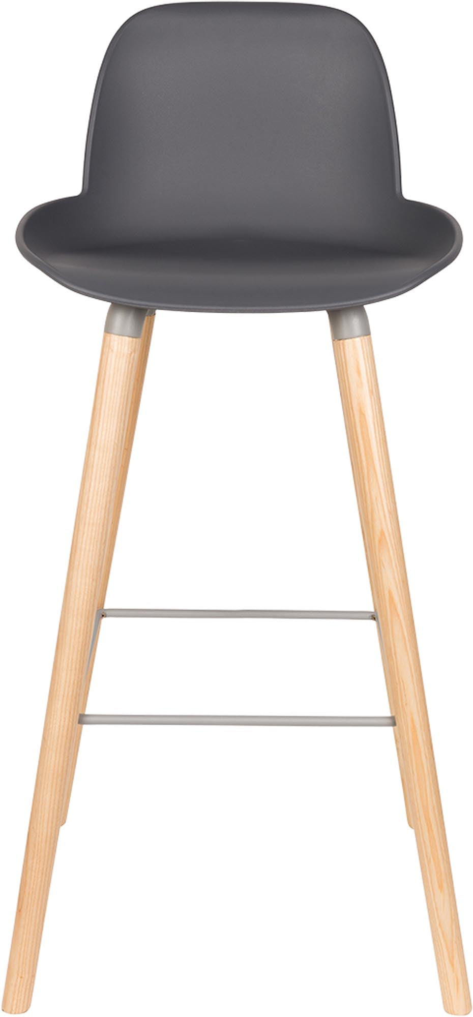Moderner Barstuhl Albert Kuip von Zuiver, perfekt für trendige Wohnräume, bietet Komfort und stilvolles Design in einem.