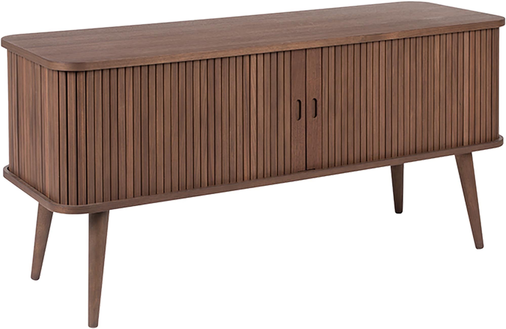 Elegantes High-Sideboard Barbier von Zuiver, das zeitgemäße Ästhetik mit vintage-inspirierten Details vereint und viel Platz für Ihre Utensilien schafft.