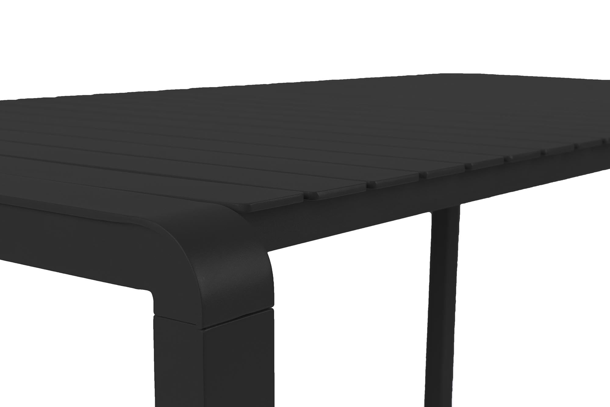 Moderner Gartentisch Vondel von Zuiver: Ideal für gesellige Abende im Freien, vereint Funktionalität und ansprechendes Design.