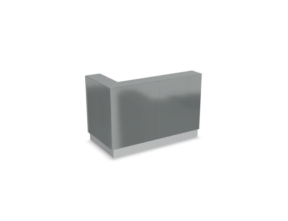 Linea LIN6P - in  präsentiert im Onlineshop von KAQTU Design AG. Empfangsdesk ist von Mdd